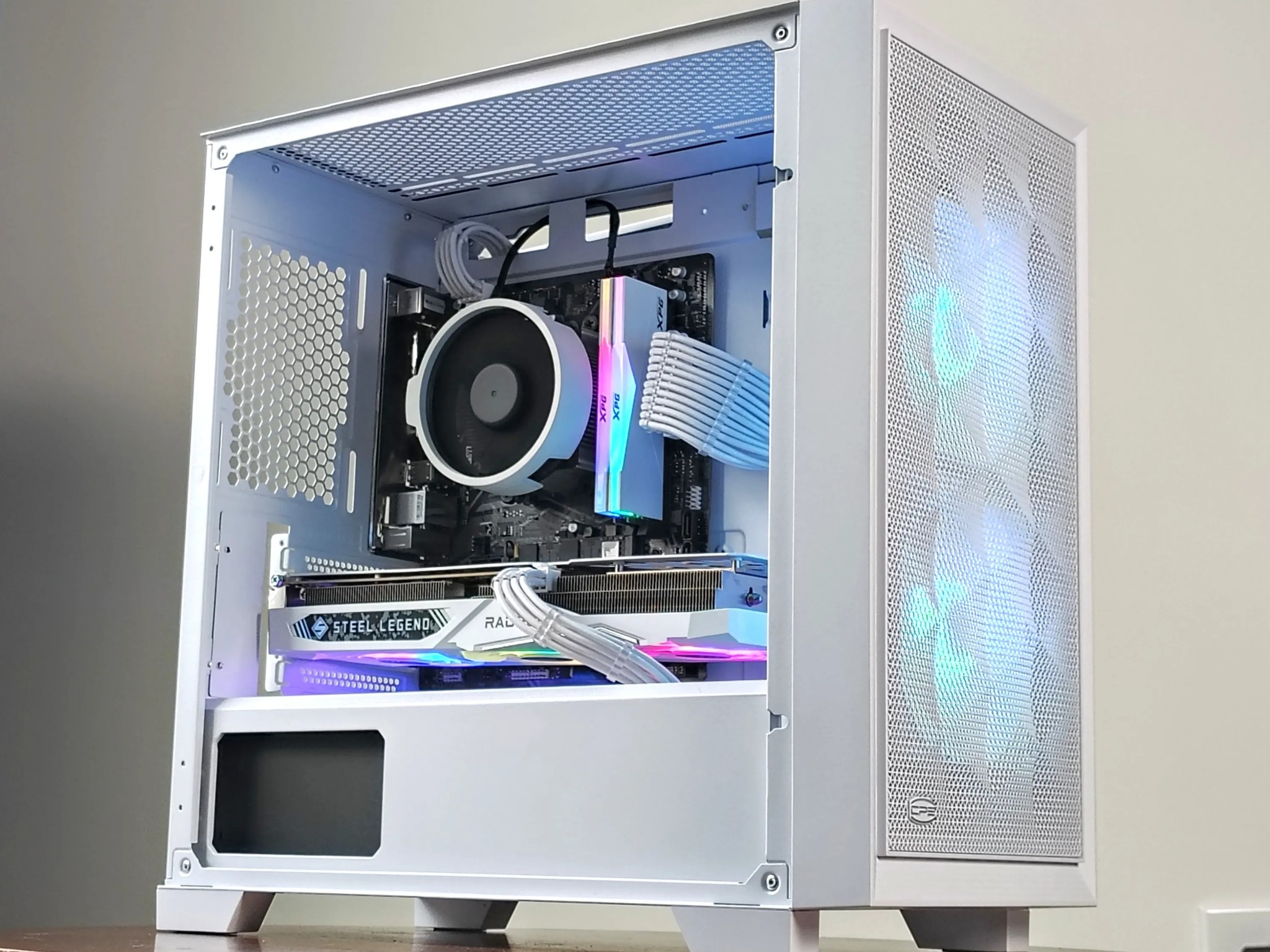 ULTRA VALUE SALE 🧭 North | R5-5500, RX 7600, 16GB DDR4 RAM RGB Gaming PC