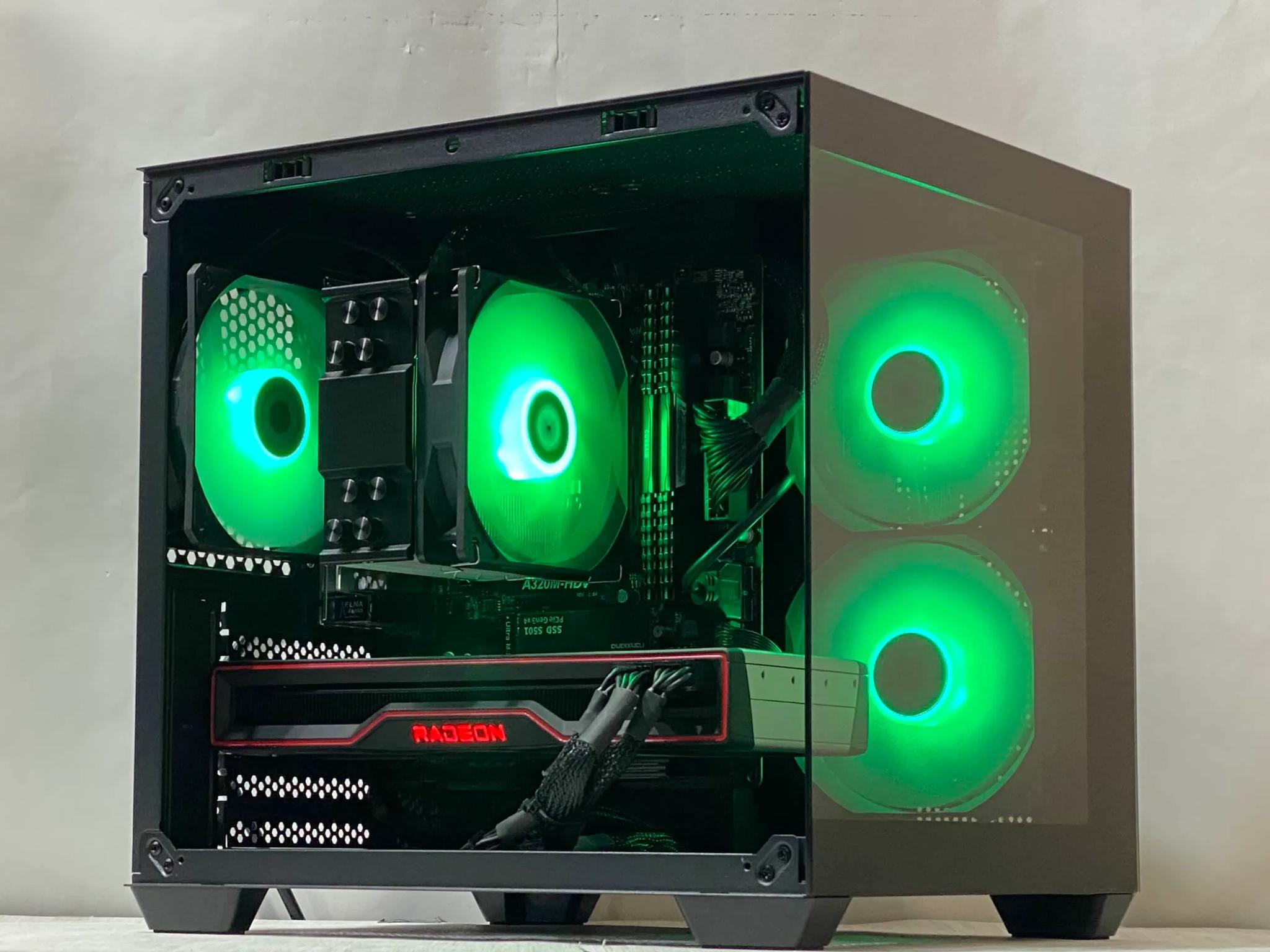 RX 6800, Ryzen 5 5600, 16GB DDR4, 1TB NVMe SSD, WiFi - Gaming PC