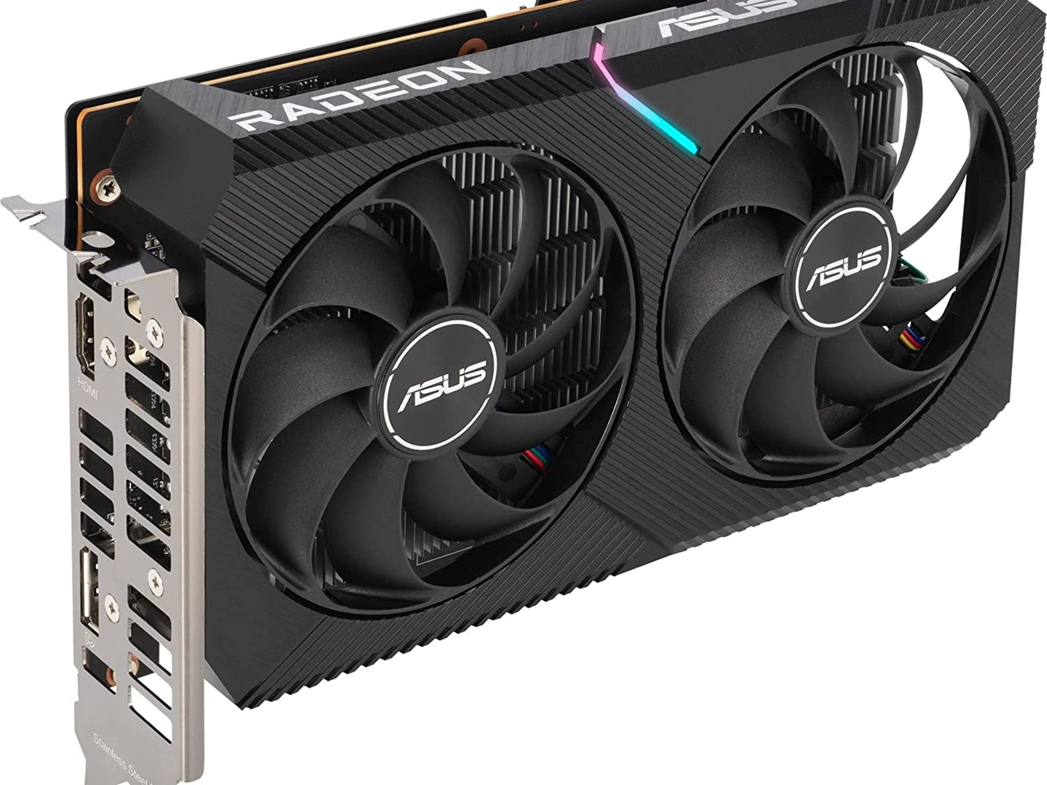 ASUS Radeon RX 6400 4GB Dual GDDR6 DUAL-RX6400-4G Video Graphics Card GPU