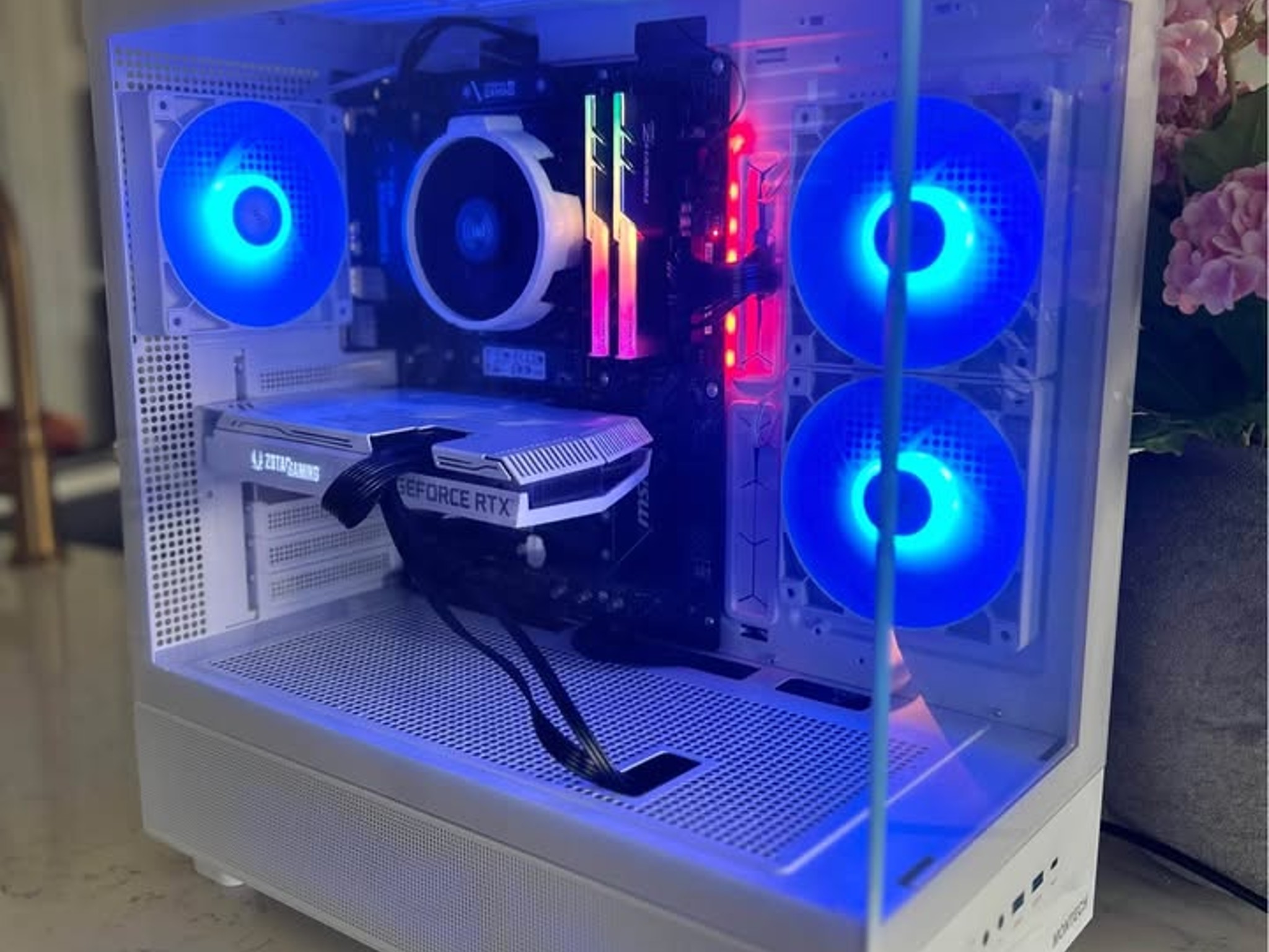 🔥ULTIMATE WHITE RGB GAMING PC – Ryzen 5 + RTX 3070 | 1TB SSD | READY TO GAME! 🔥