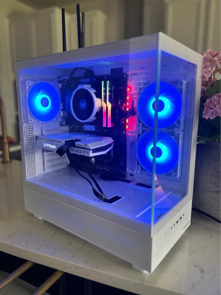 🔥ULTIMATE WHITE RGB GAMING PC – Ryzen 5 + RTX 3070 | 1TB SSD | READY TO GAME! 🔥