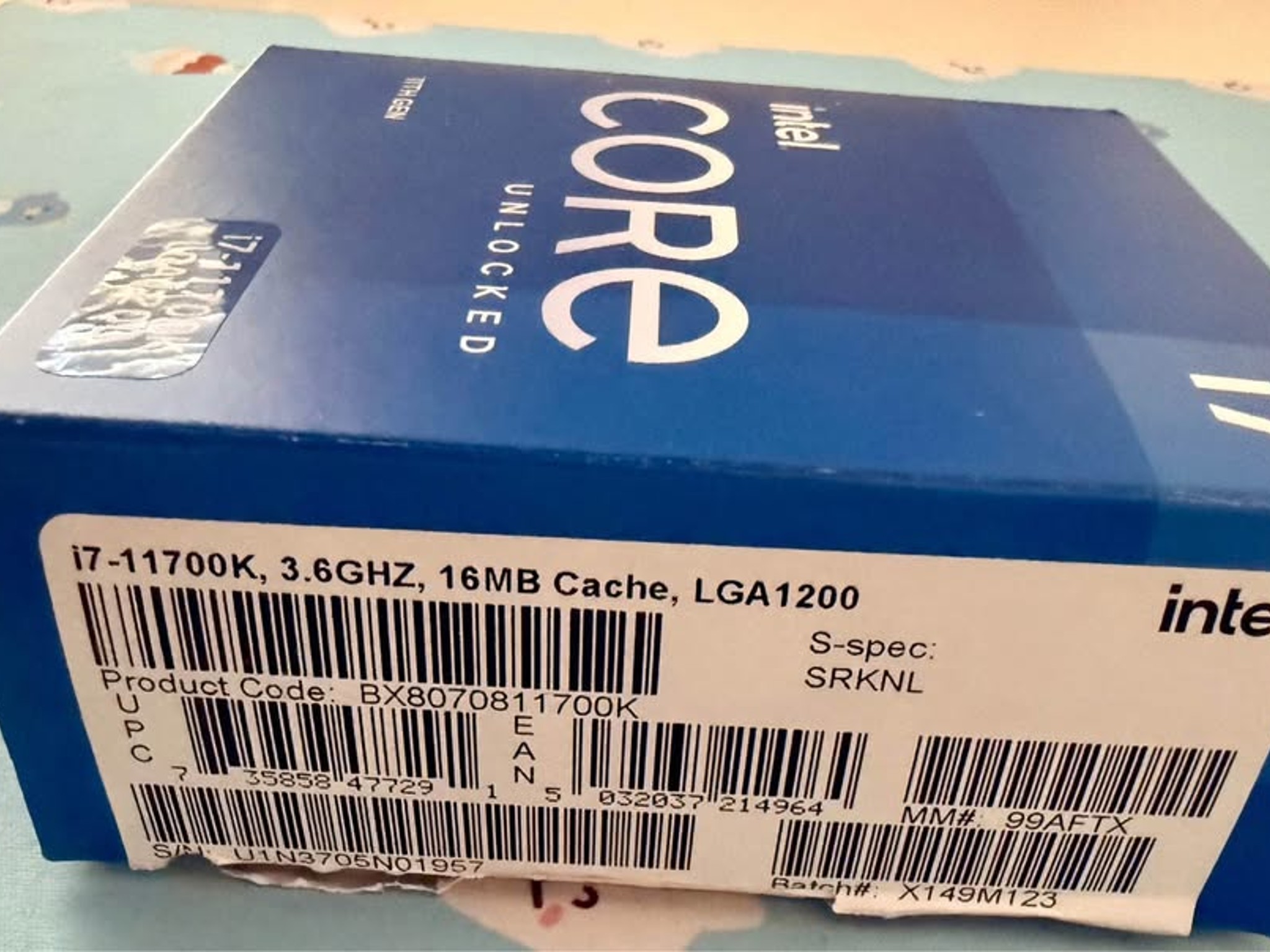 EVGA Z590 FTW Motherboard | Intel i7 11700k CPU | Corsair DDR4 32GB RAM | PA120 Air Cooler