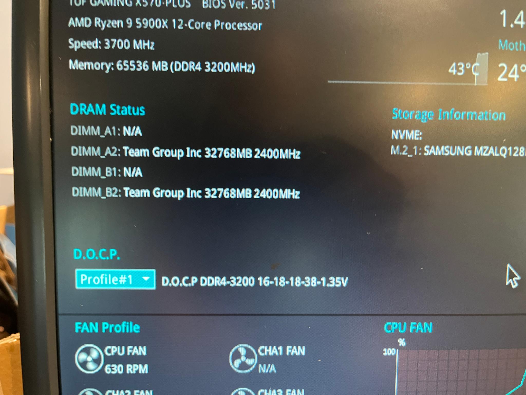 64GB TeamGroup VULCAN Z DDR4 DESKTOP MEMORY 3200MHz 2 x 32GB