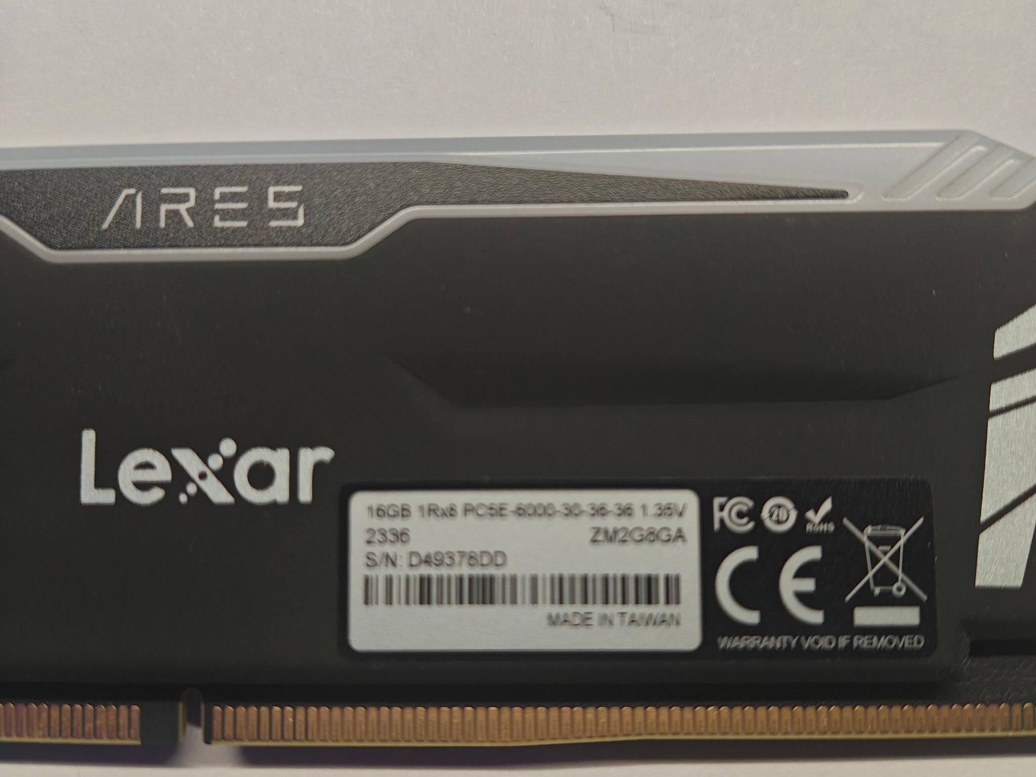 Lexar Ares RGB DDR5 32GB DDR5-6000 (2x16GB) - Image 3