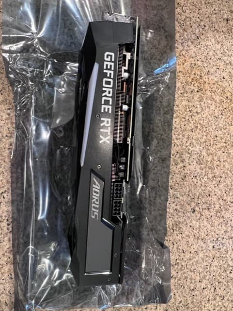 GIGABYTE Nvidia GeForce RTX 3070 AORUS MASTER 8GB GDDR6 NON-LHR GPU GV-N3070AORUS M-8GD