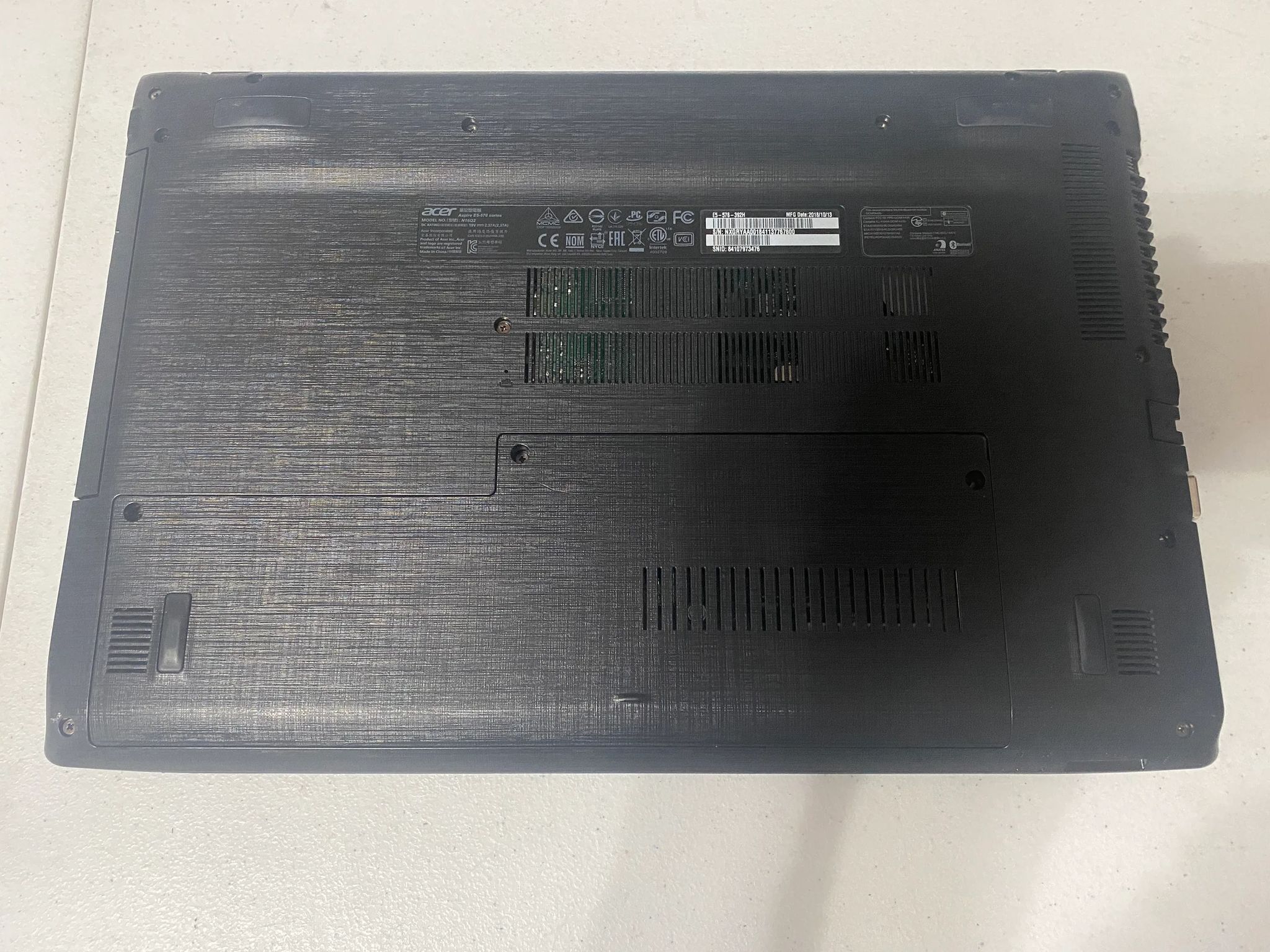 Upgraded Acer Aspire E 15 E5-576-392H 15.6"