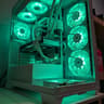 High-End gaming PC BYO GRAPHICS CARD 32gb DDR5 600 CL30 9800X3D X870 SCREEN WATER COOLED