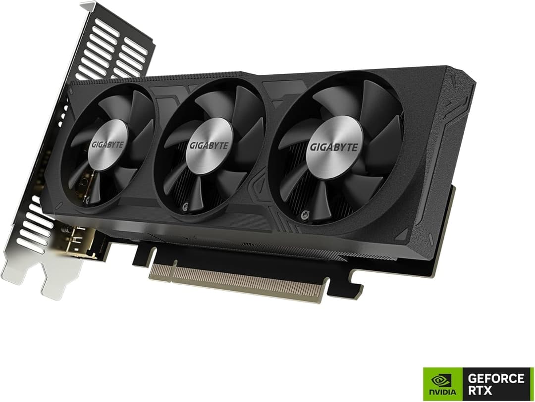 GIGABYTE GeForce RTX 4060 OC Low Profile 8GB GDDR6 Video Graphics Card