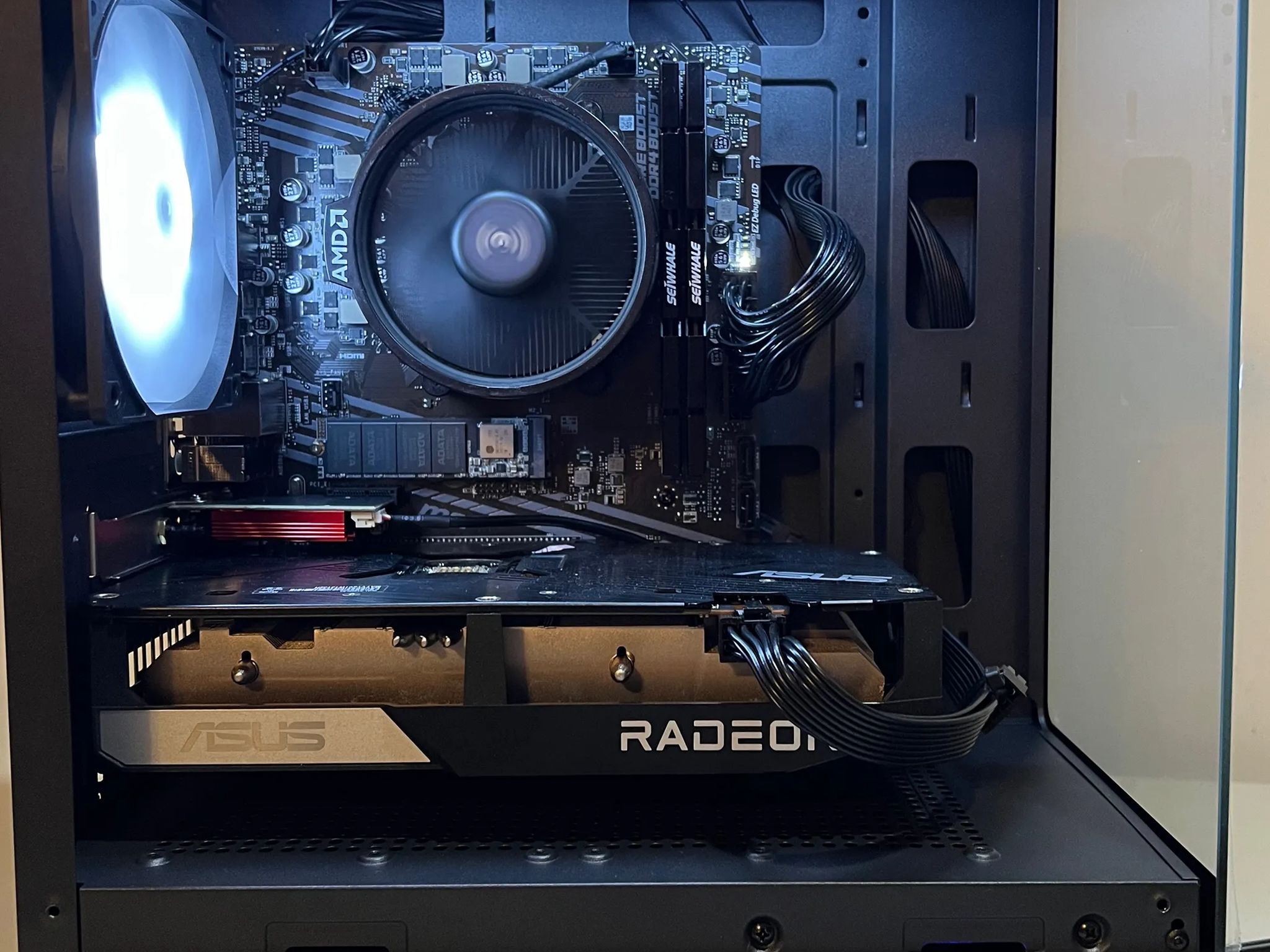 🔥SALE🔥R5-5600|RX 6600|1TB M.2|16GB RAM-DeepHuo Brand NEW Pre-Built PC
