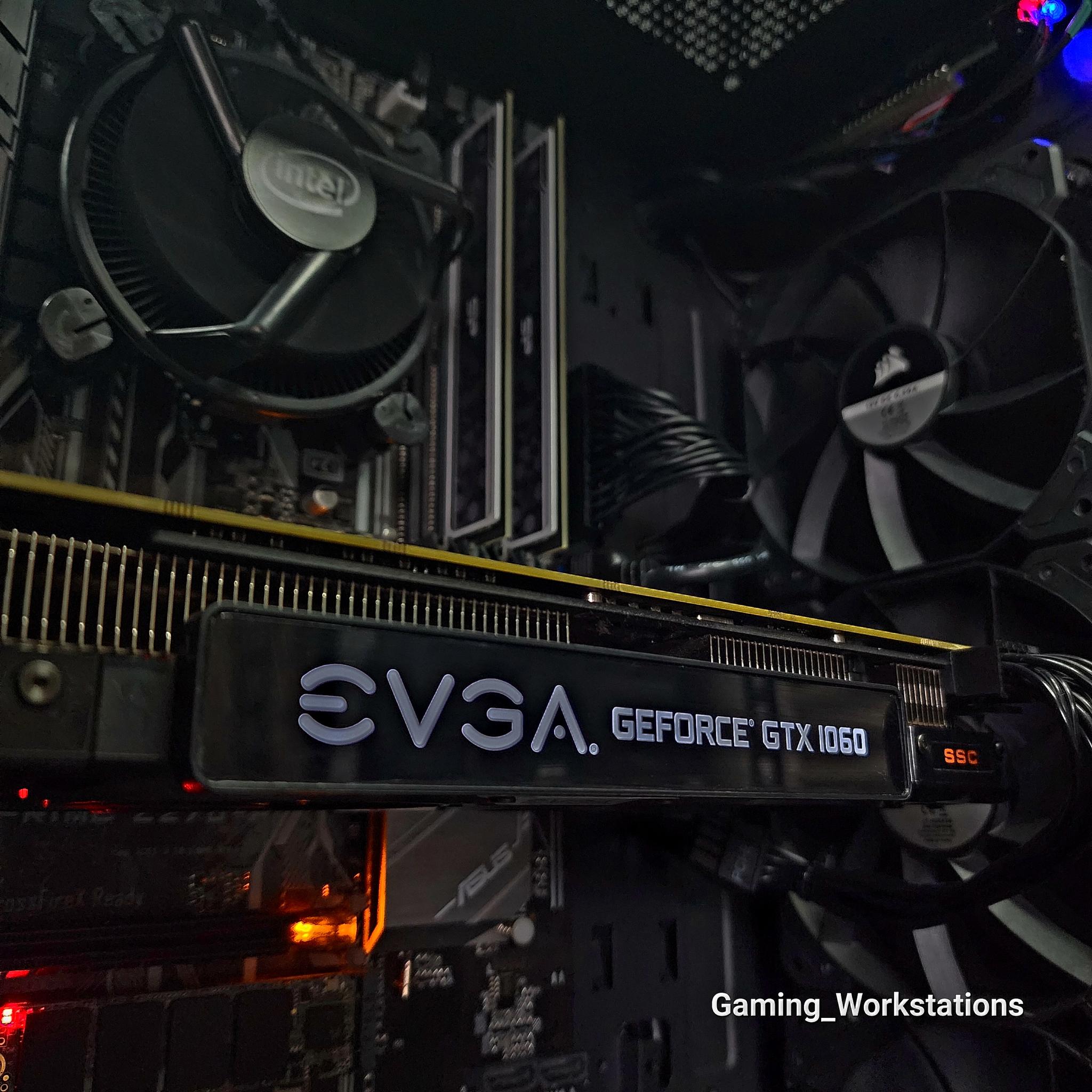 🖤🖤🖤 Intel Core i5 7400 // EVGA GeForce GTX 1060 // XPG 16GB 3200MHz