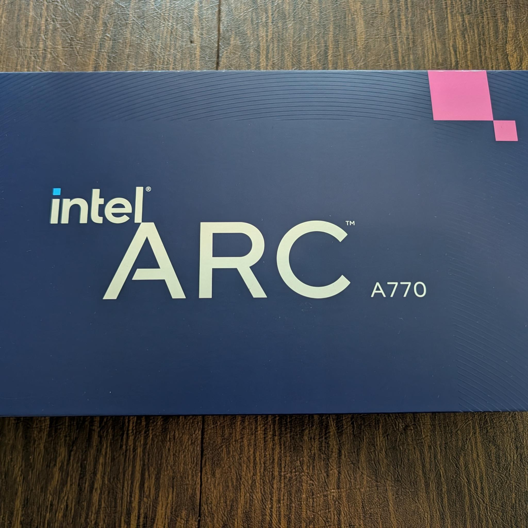 Intel Arc A770 Limited Edition 16GB GDDR6
