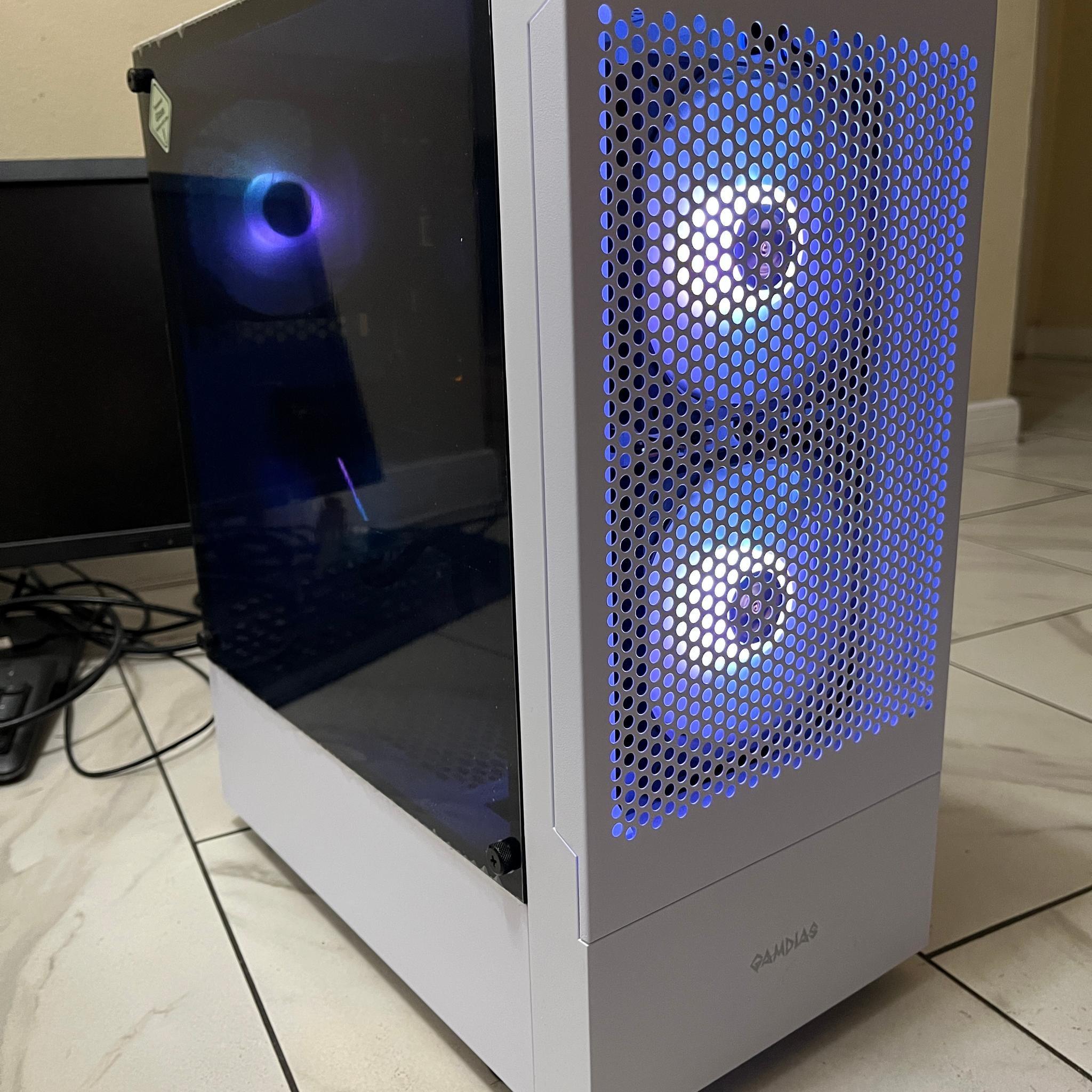 🟠🔥NVIDIA RTX 2080, Intel i5-10400, 16GB RAM, 870 GB Storage, High Performance RGB Gaming PC 🖥️