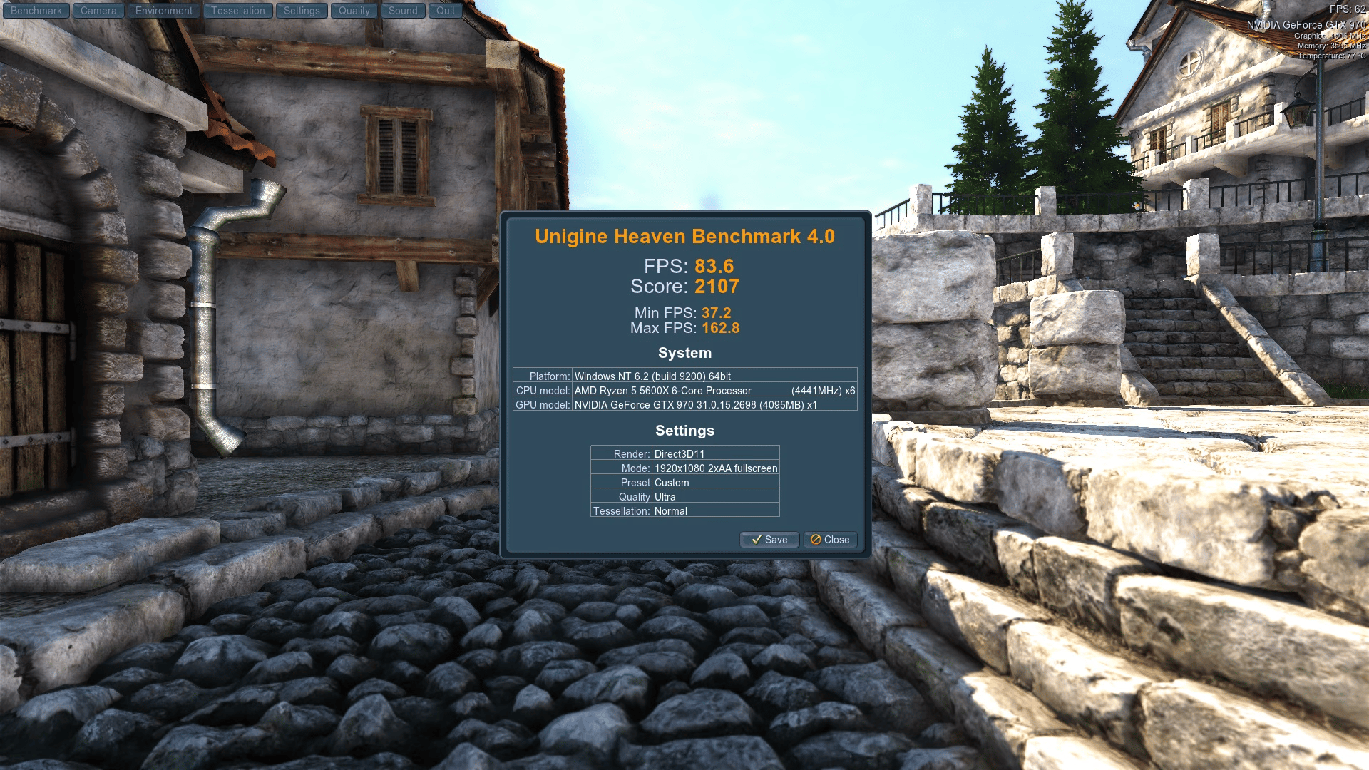 EVGA Nvidia GTX 970 4Gb