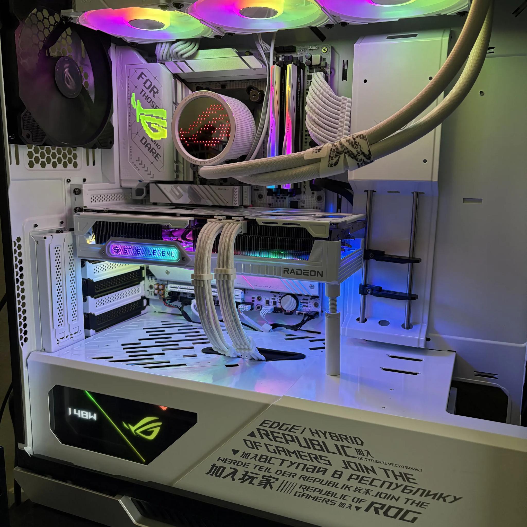 ASUS ROG Themed Monster Gaming PC | 7800X3D + 9070 XT