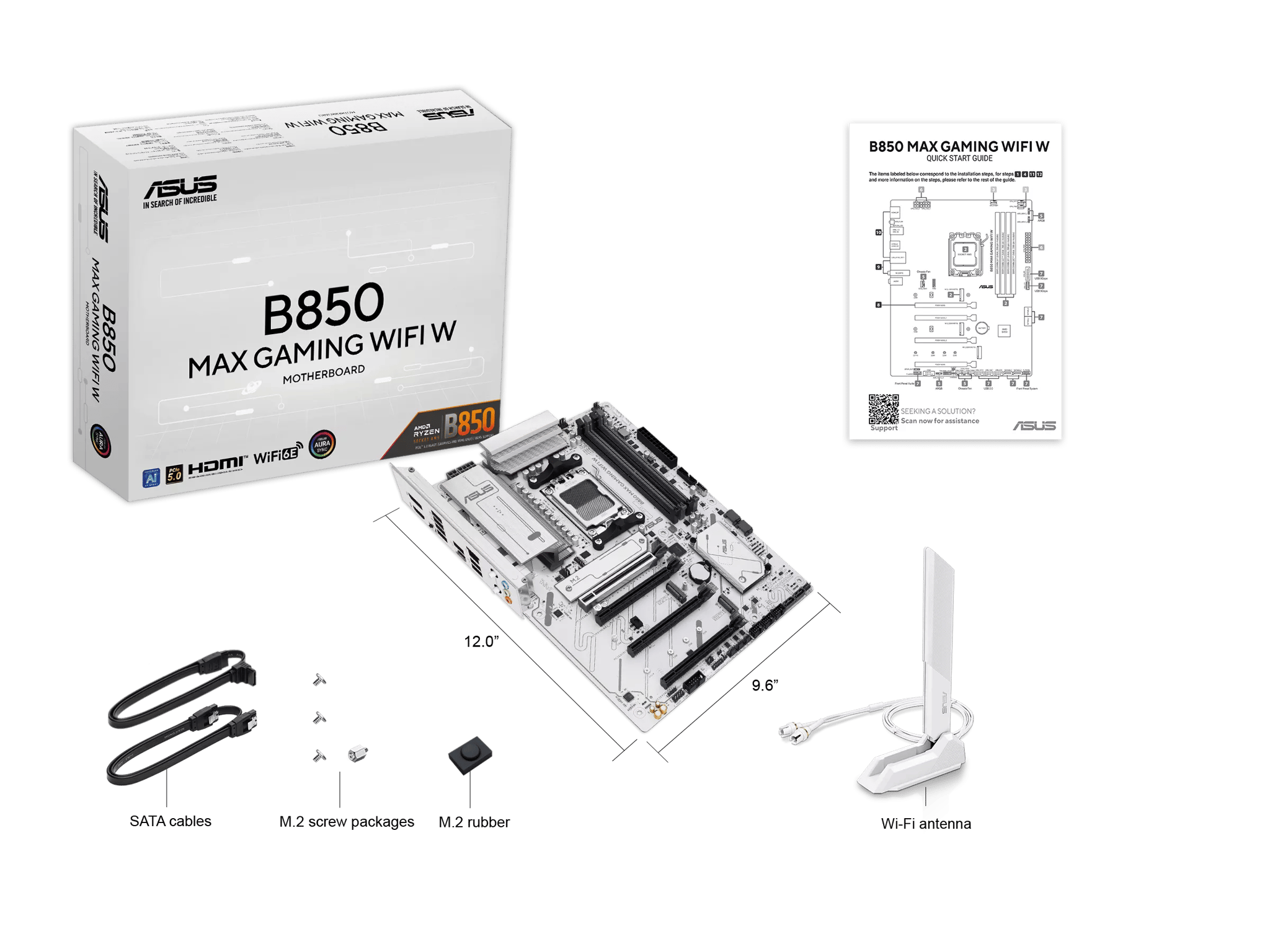 🛡️ B850 MAX GAMING WIFI | ASUS Motherboard BRAND NEW