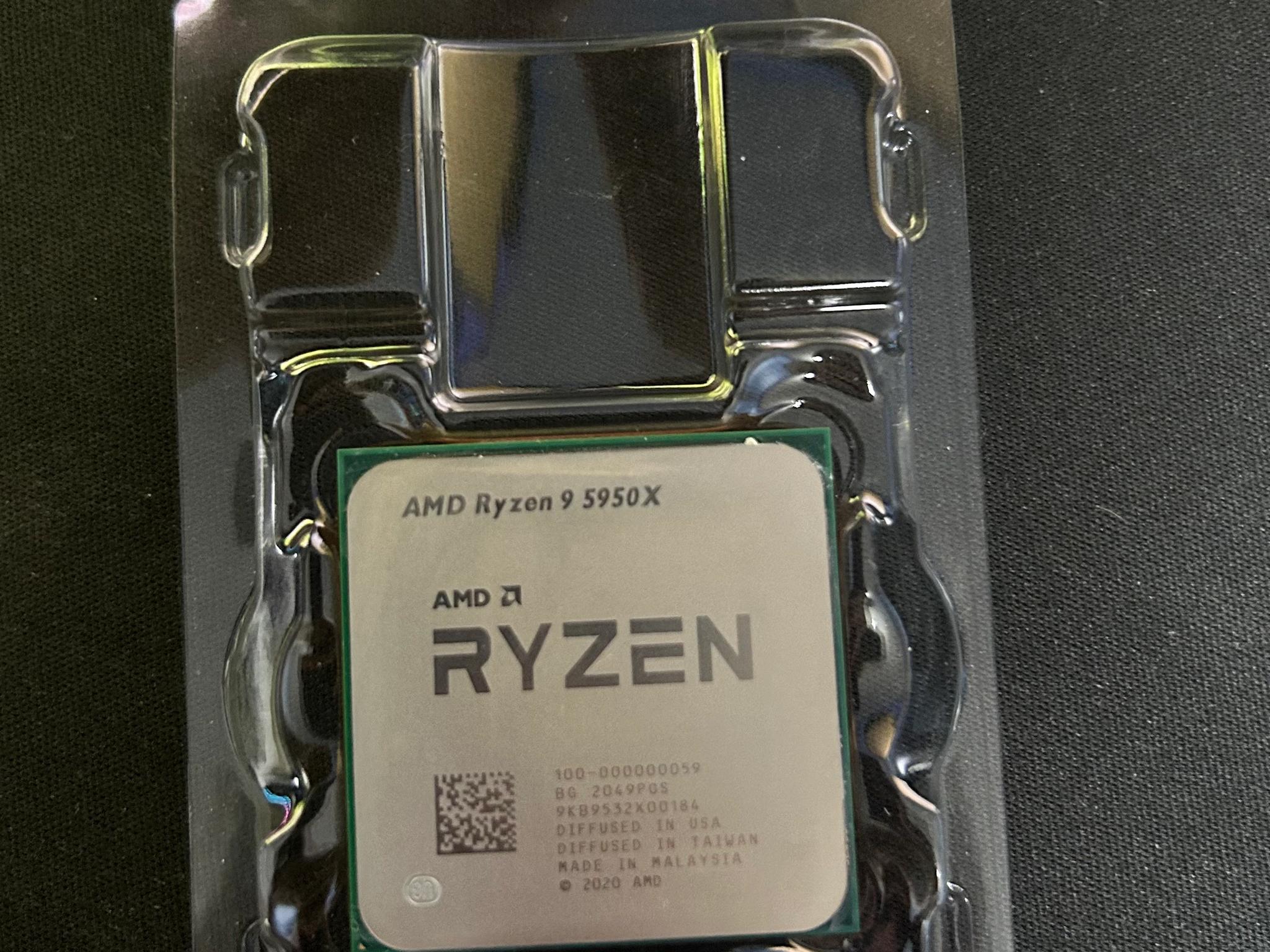 On Sale! Ryzen 9 5950X 16 cores 32 threads at 3.4 GHz (AM4)
