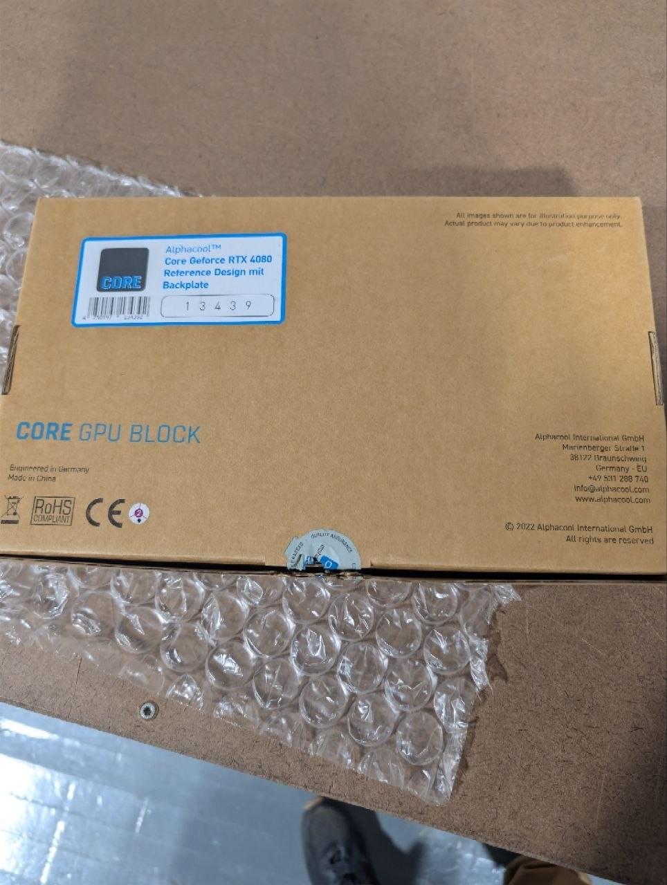 Alphacool Core Geforce RTX 4080 Reference Design with Backplate (13439)