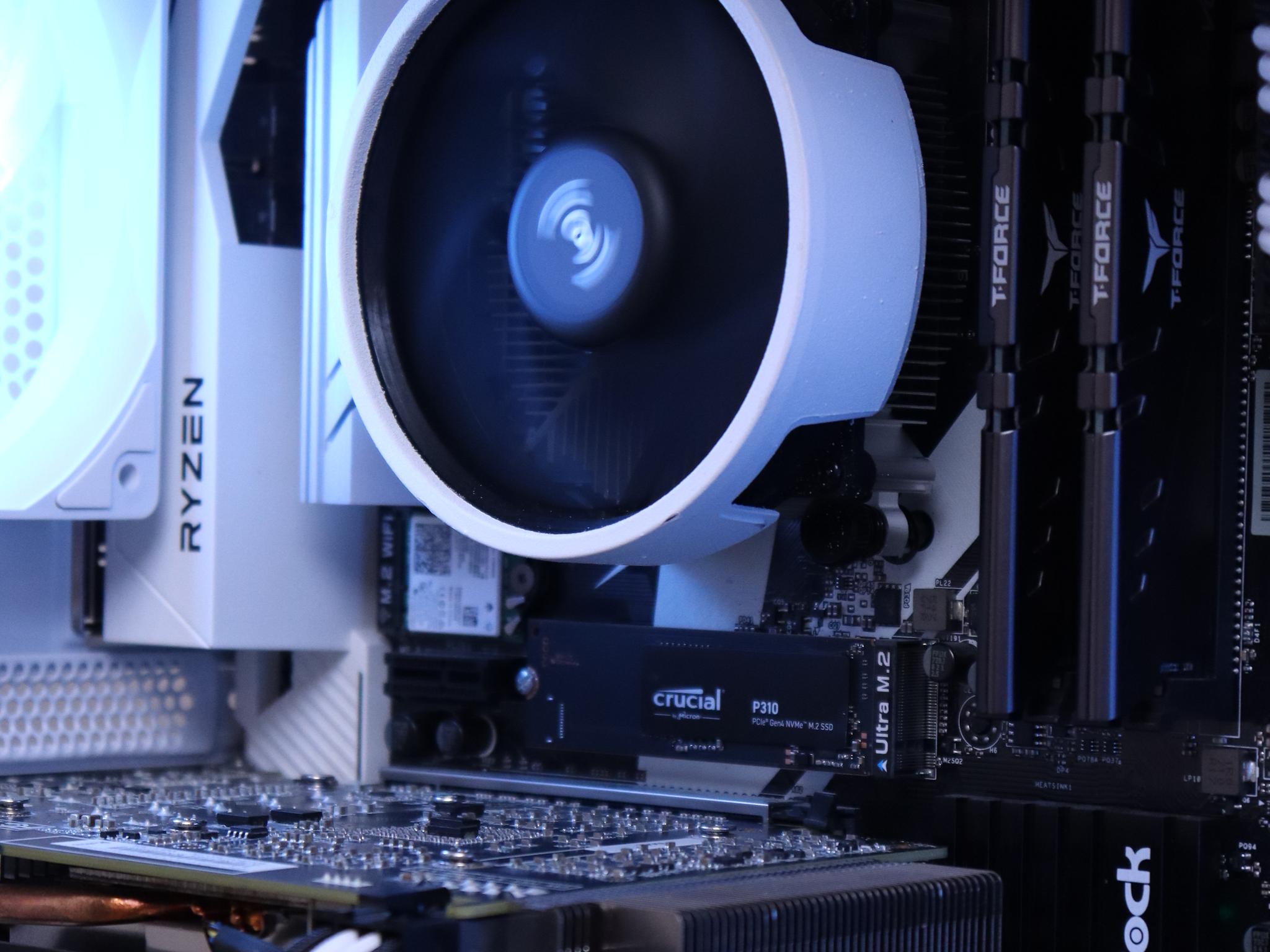 Black and White NVIDIA Gaming PC