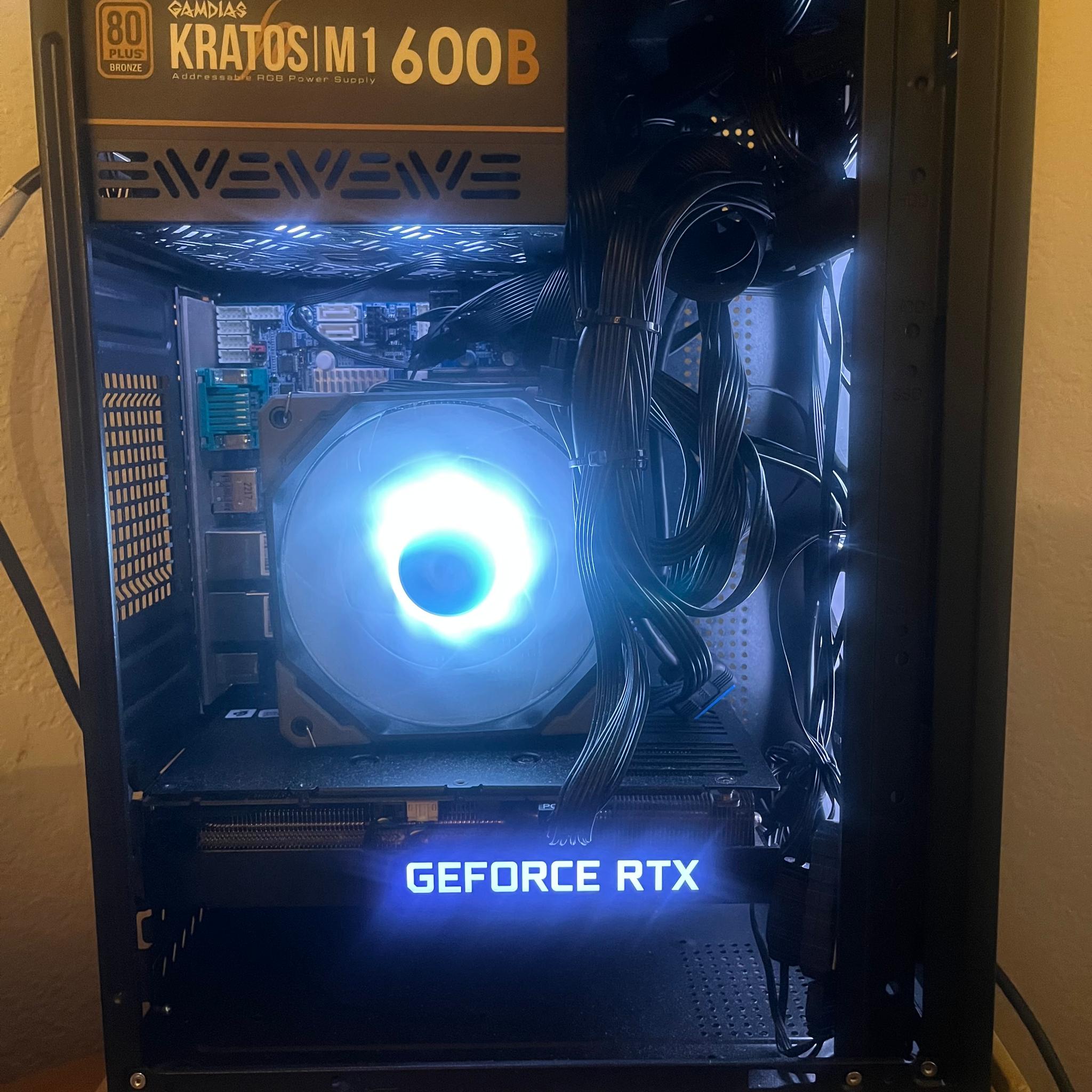 GeForce RTX 3060 Ti Custom RGB PC