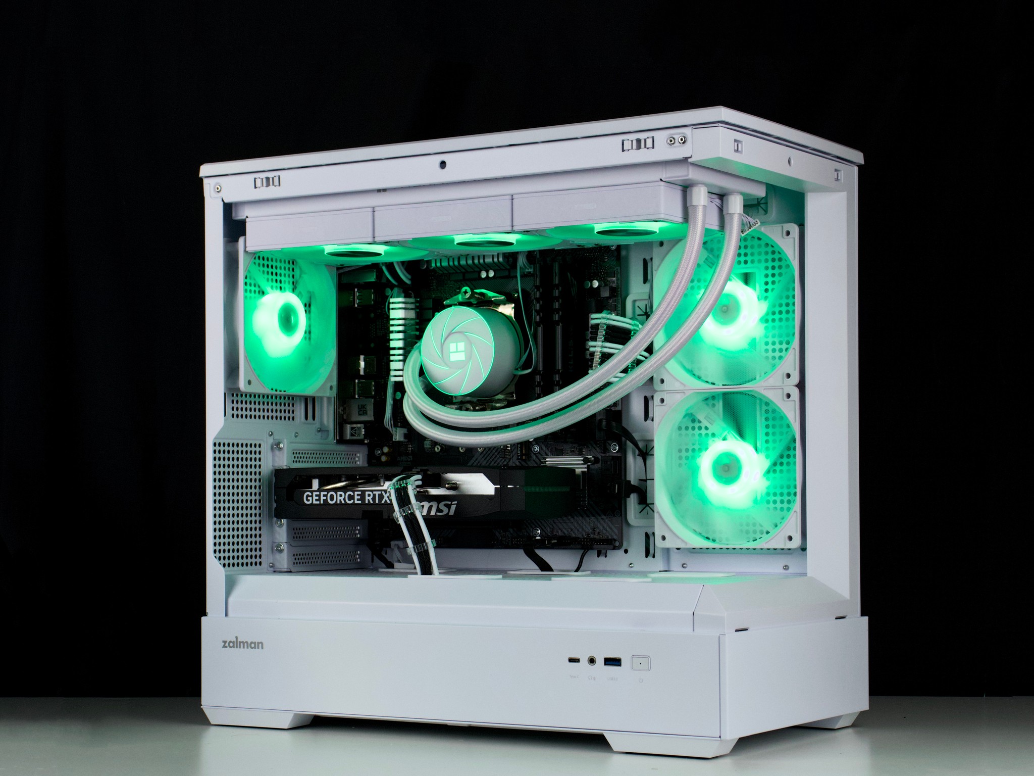 🧊❄️🧊 White Gaming PC – RTX 5060 TI, Ryzen 7 5700X, 32GB RAM, 1TB SSD - WiFi 🧊❄️🧊