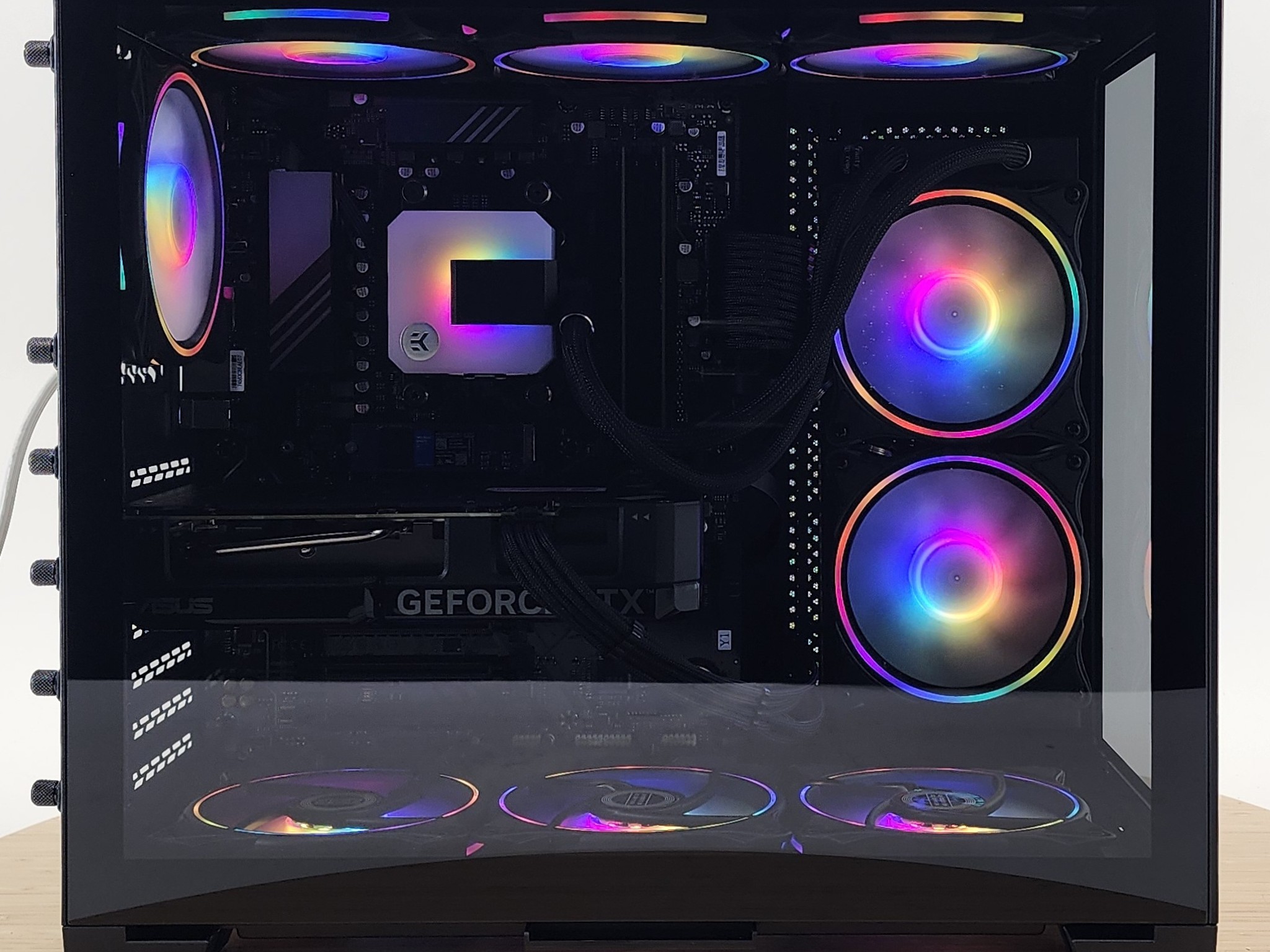 Gaming PC Ryzen 7 7700 32GB RAM 1TB SSD RTX 4070 SUPER 12GB Windows 11 Computer