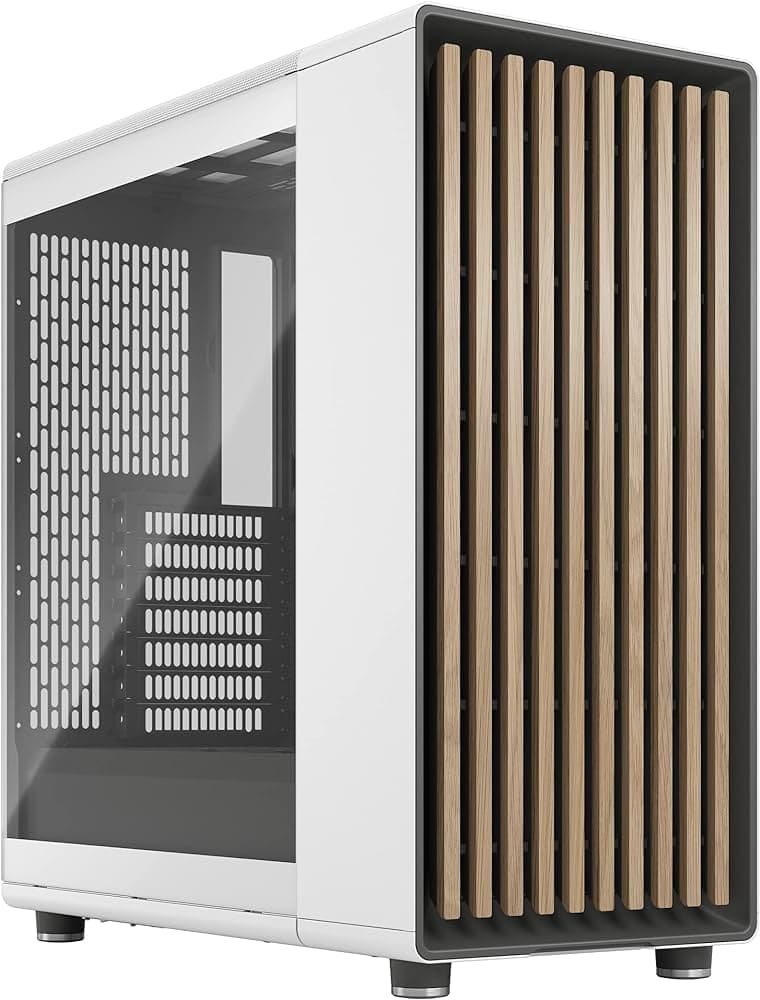 Brand New Unopened Fractal North ATX case White w/ TG Panel