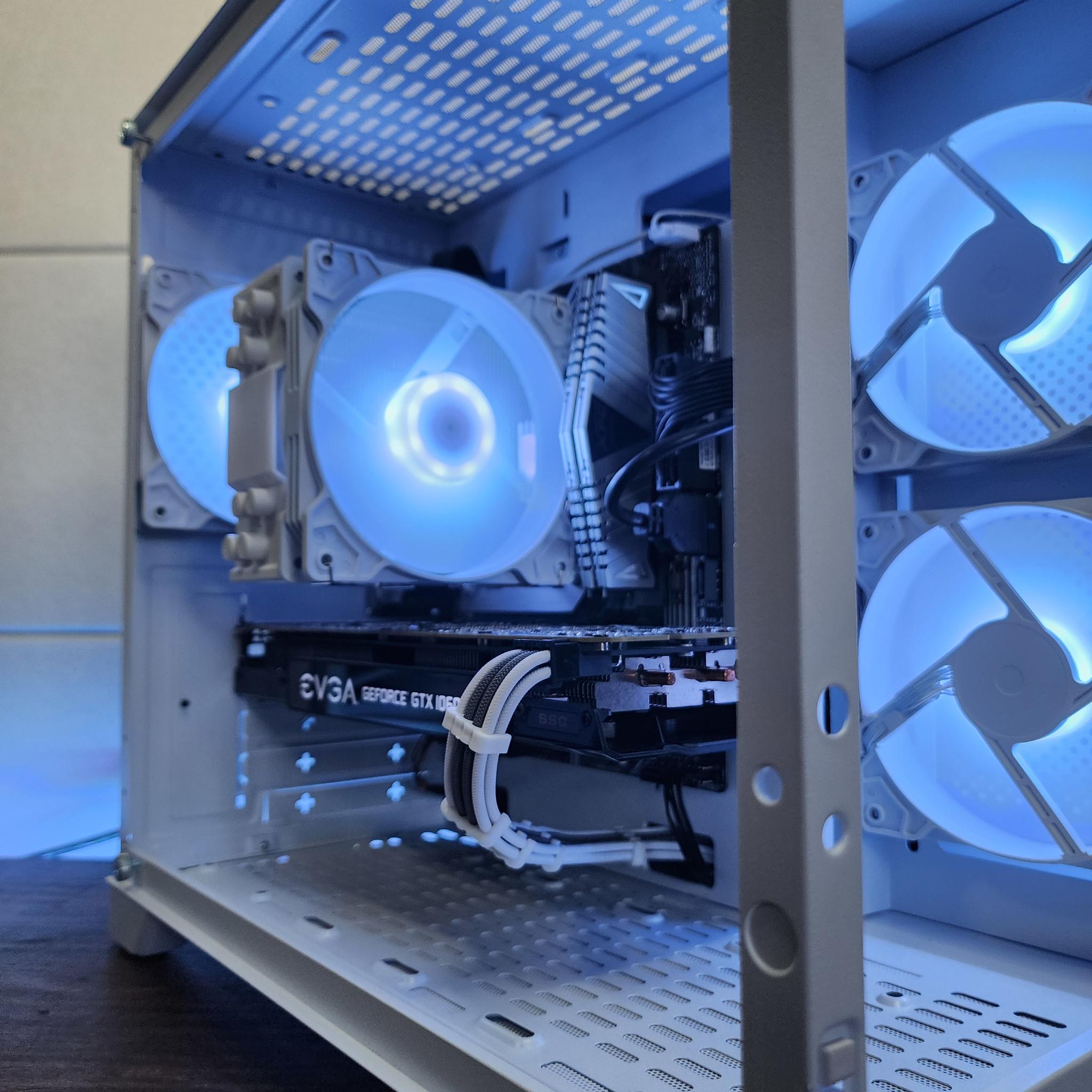 💙🤍💙 EVGA GeForce GTX 1060 // Intel Core i3 10105F // XPG Z1 16GB 3200MHz