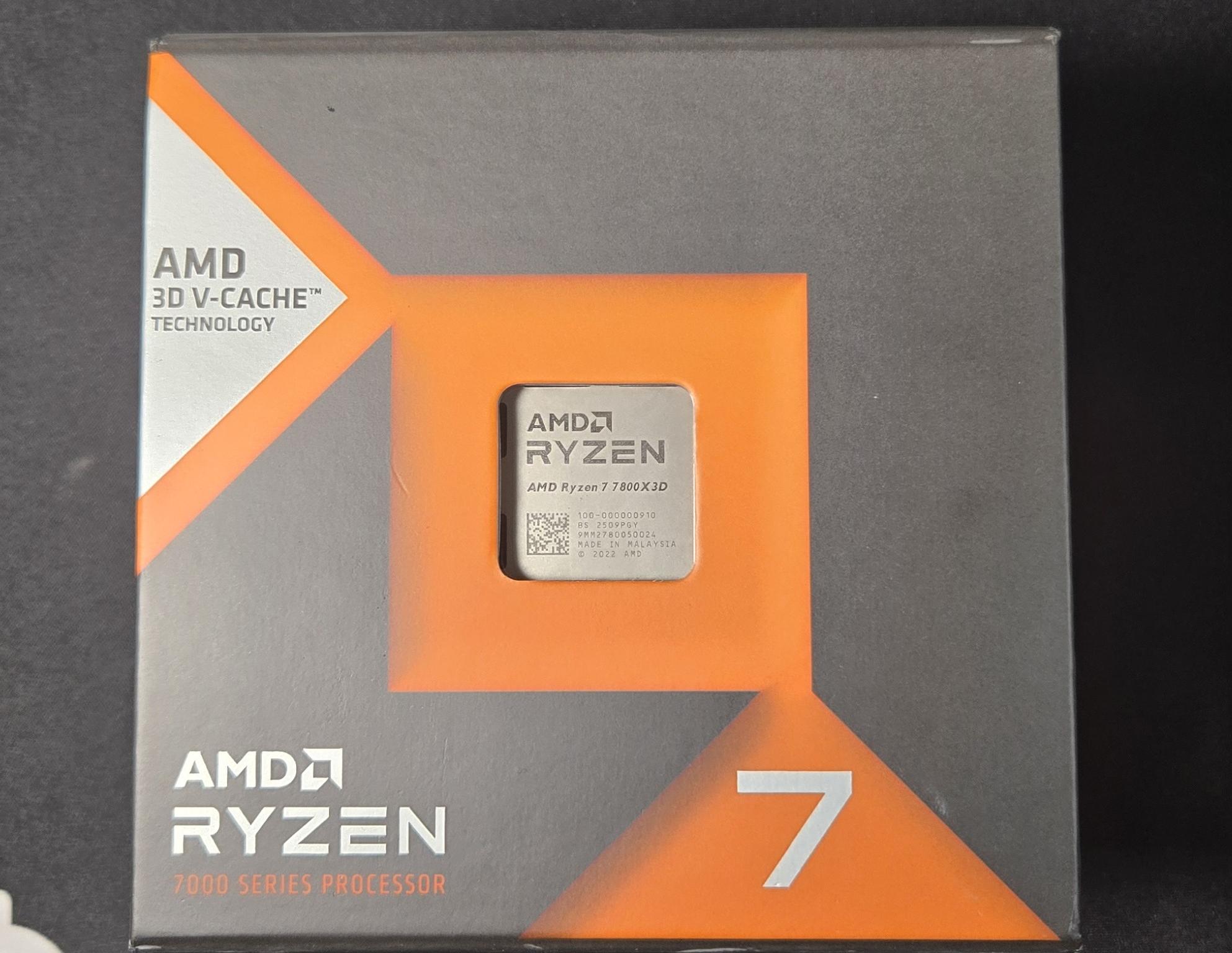 AMD Ryzen 7 7800X3D *Excellent Condition*