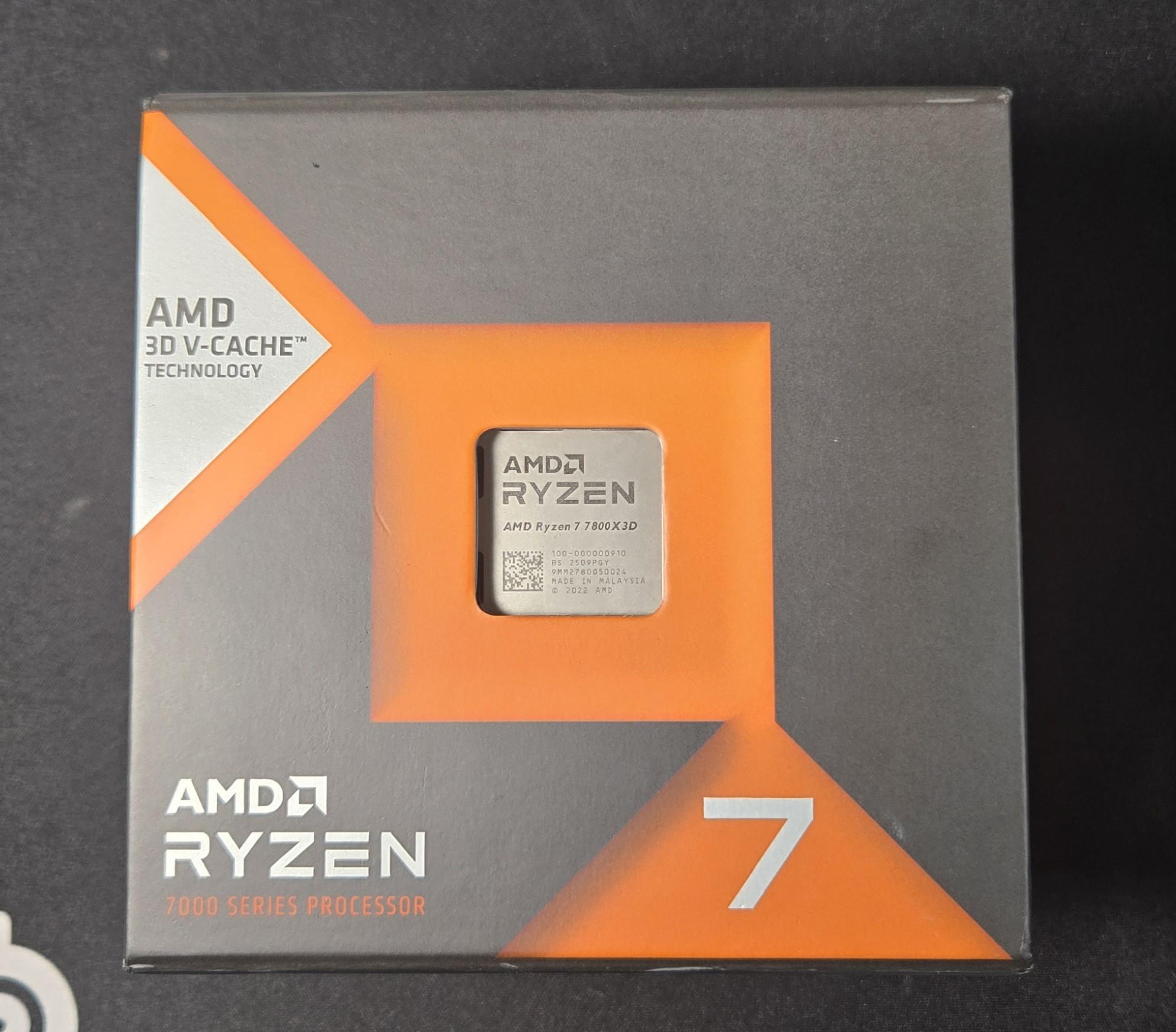 AMD Ryzen 7 7800X3D *Excellent Condition*