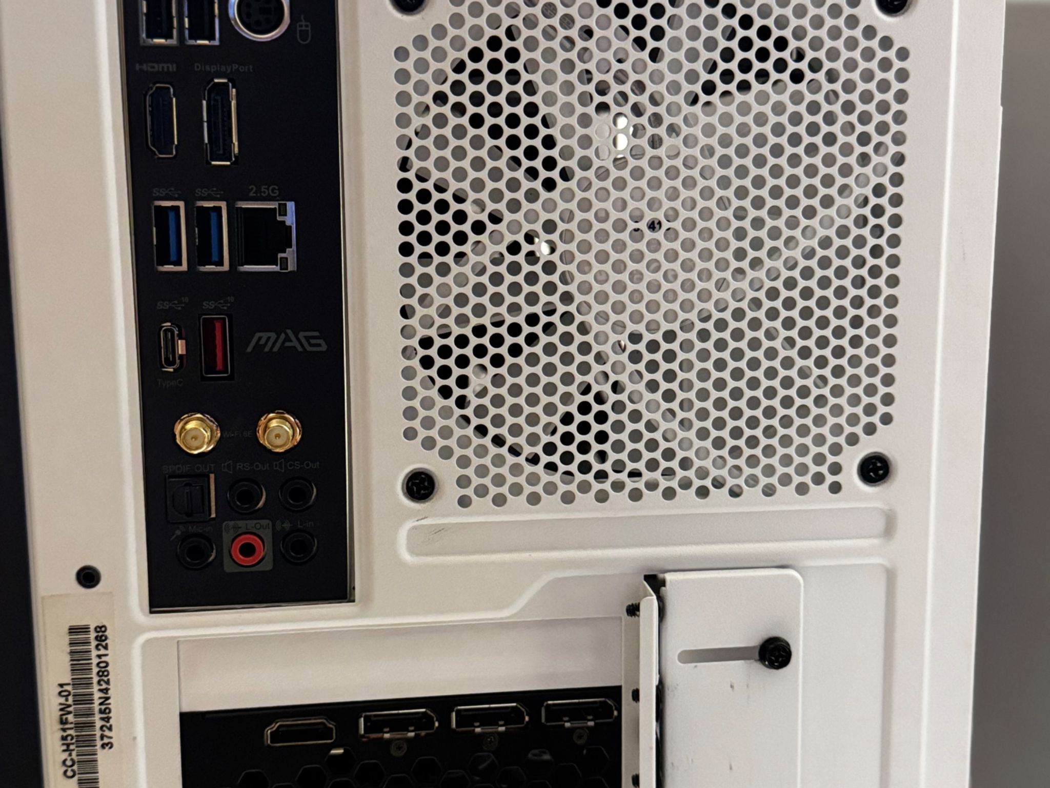 🥛OREO BEAST⚫| R7 5800X3D | NVIDIA 3060 | 1TB SSD | 32GB DDR4 | WIN 11 | BT/WIFI