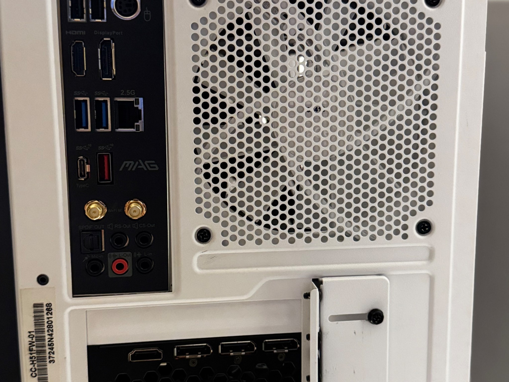 🥛OREO BEAST⚫| R7 5800X3D | NVIDIA 3060 | 1TB SSD | 32GB DDR4 | WIN 11 | BT/WIFI