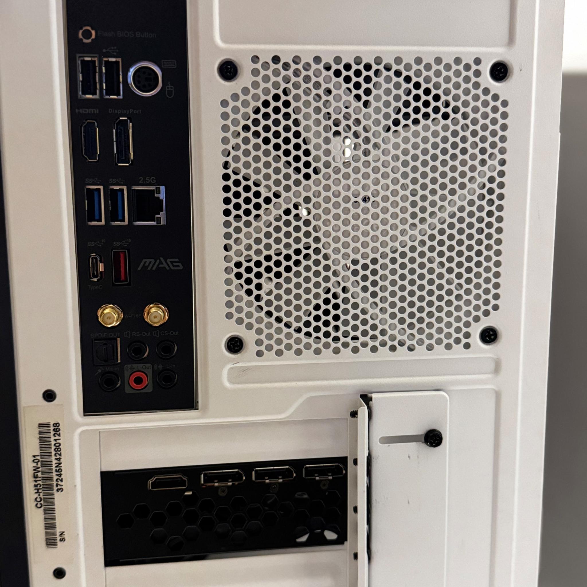 🥛OREO BEAST⚫| R7 5800X3D | NVIDIA 3060 | 1TB SSD | 32GB DDR4 | WIN 11 | BT/WIFI
