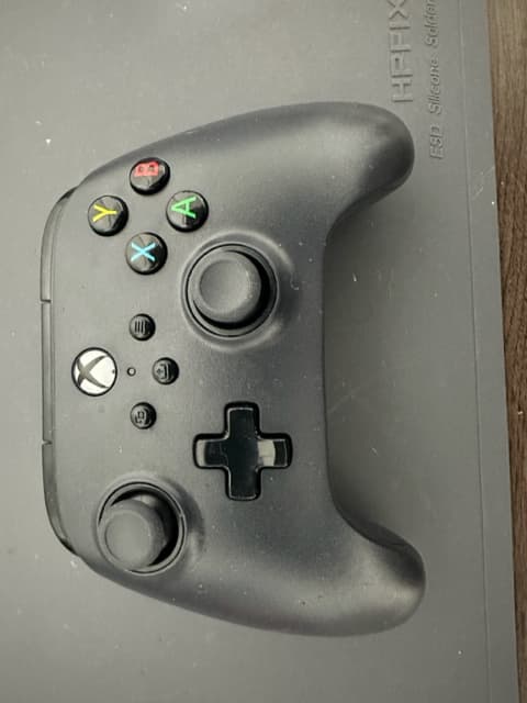 A PowerA wired Xbox controller used for PC (no cable with it)