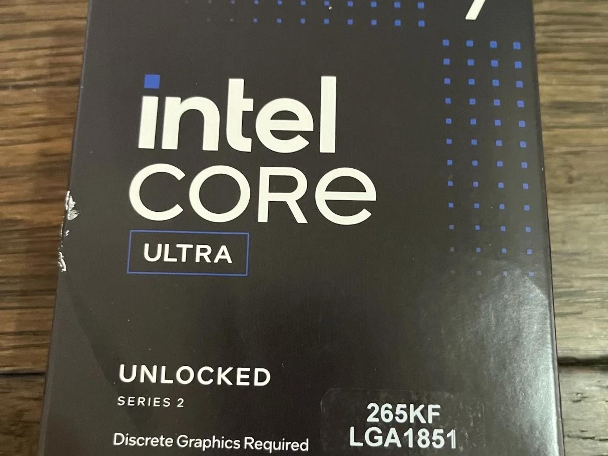 Intel Core Ultra 7 265KF