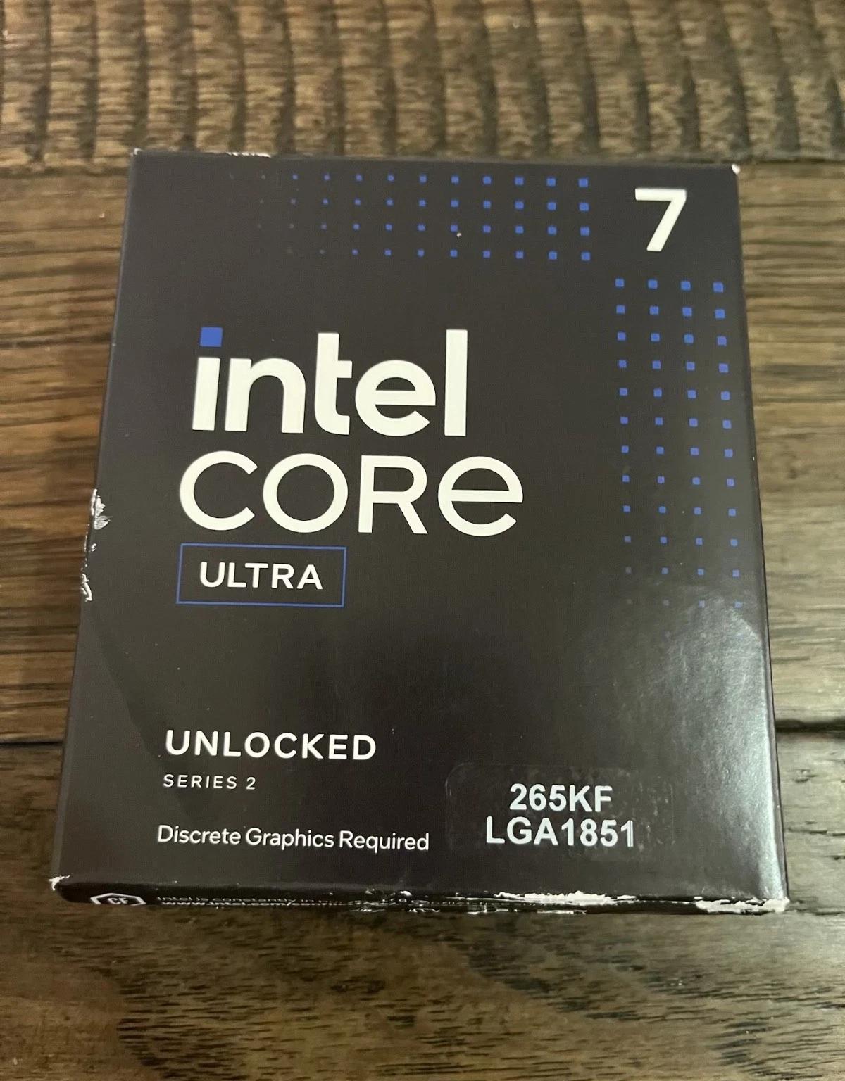 Intel Core Ultra 7 265KF