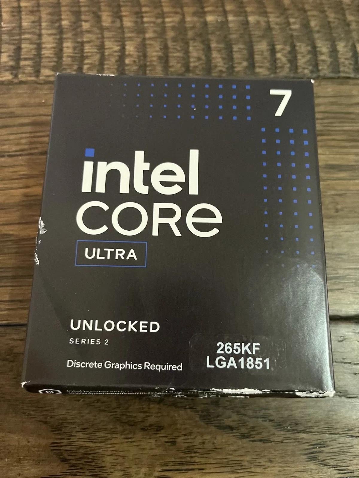 Intel Core Ultra 7 265KF