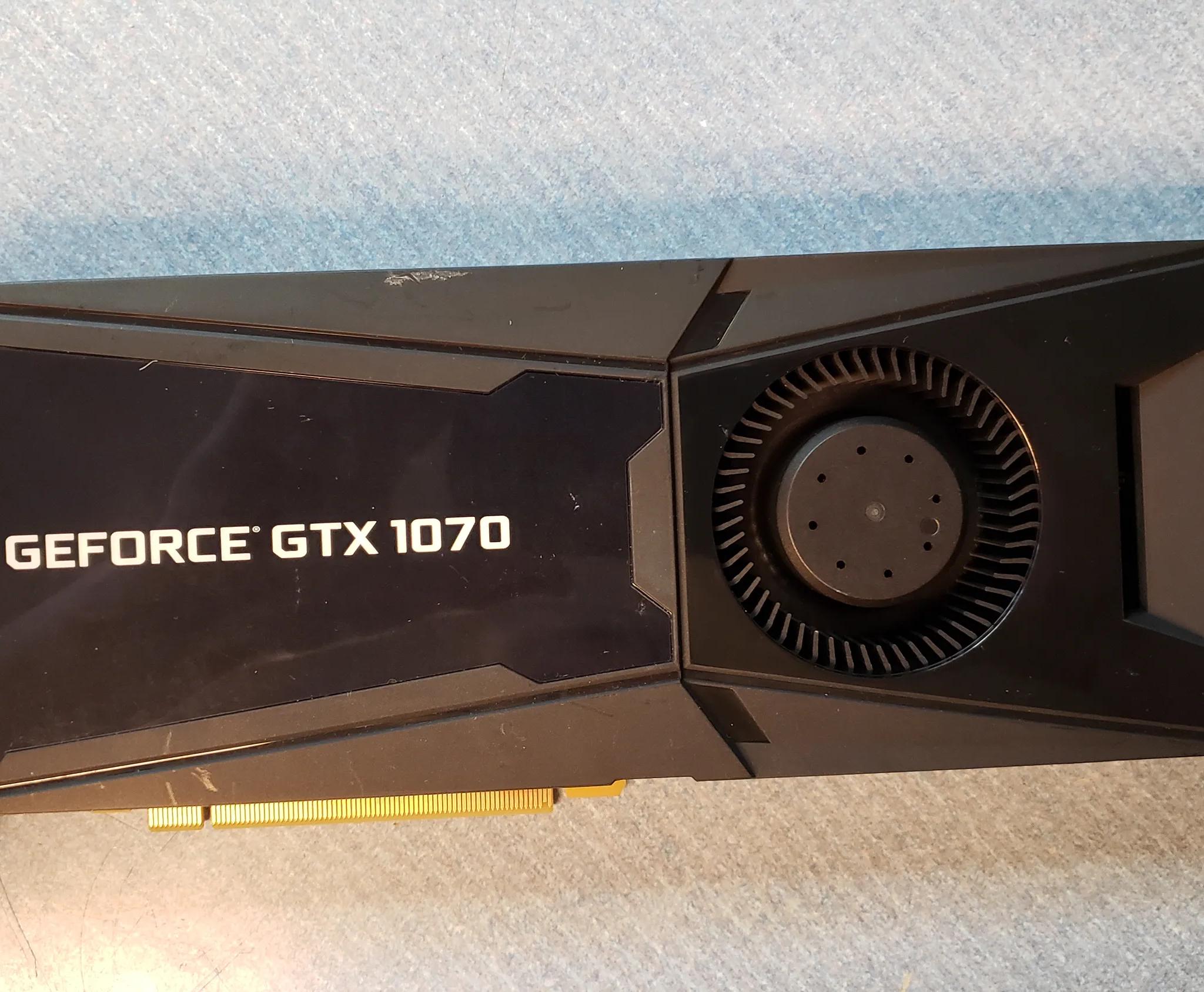 PNY GTX 1070 graphics card