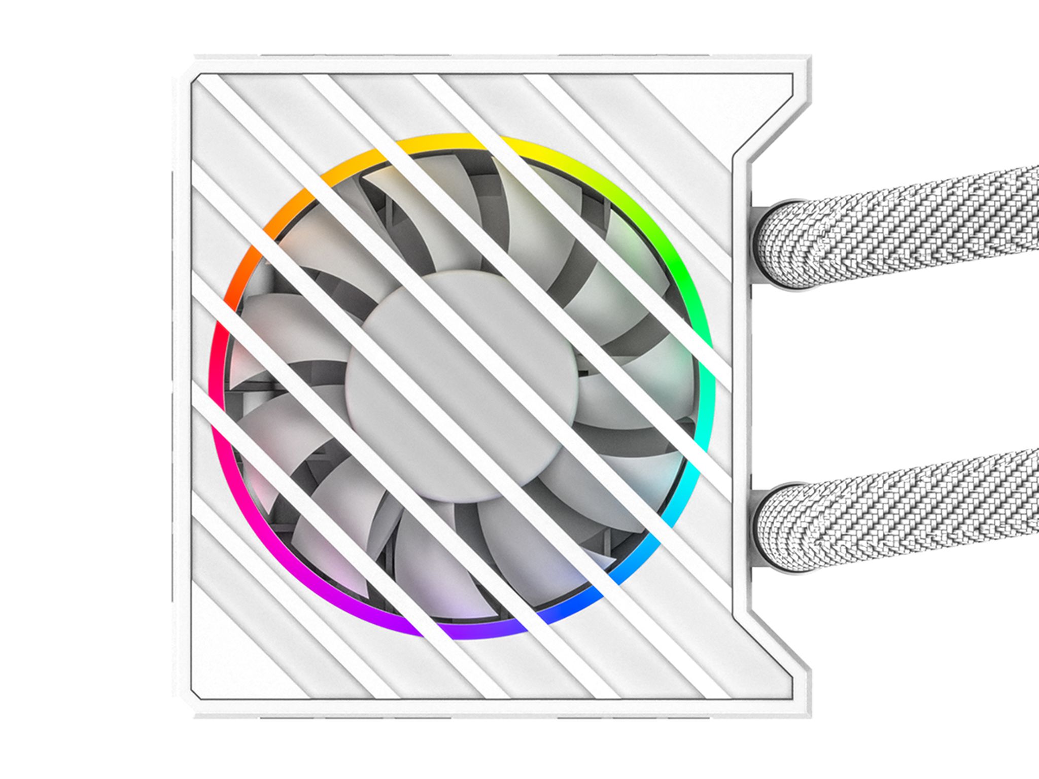 New White ID-COOLING DASHFLOW 360 XT LITE Liquid Cooler - 360mm Radiator