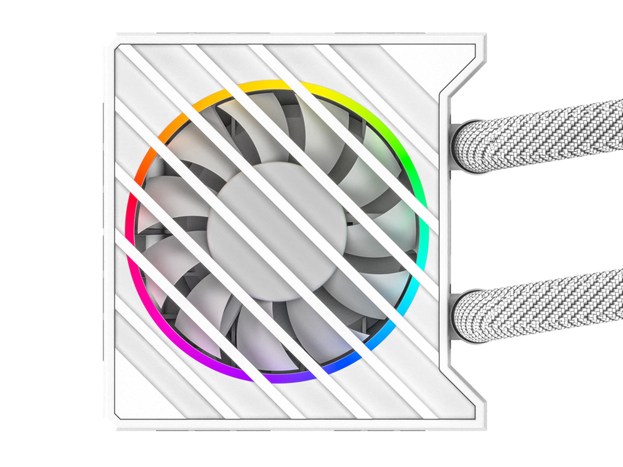 New White ID-COOLING DASHFLOW 360 XT LITE Liquid Cooler - 360mm Radiator