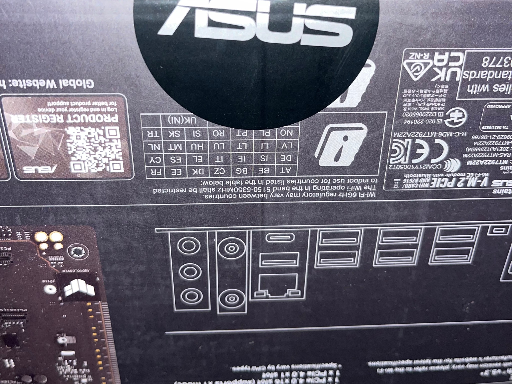 ASUS TUF Gaming B650E-E WIFI AMD AM5 B650 ATX Motherboard SEALED