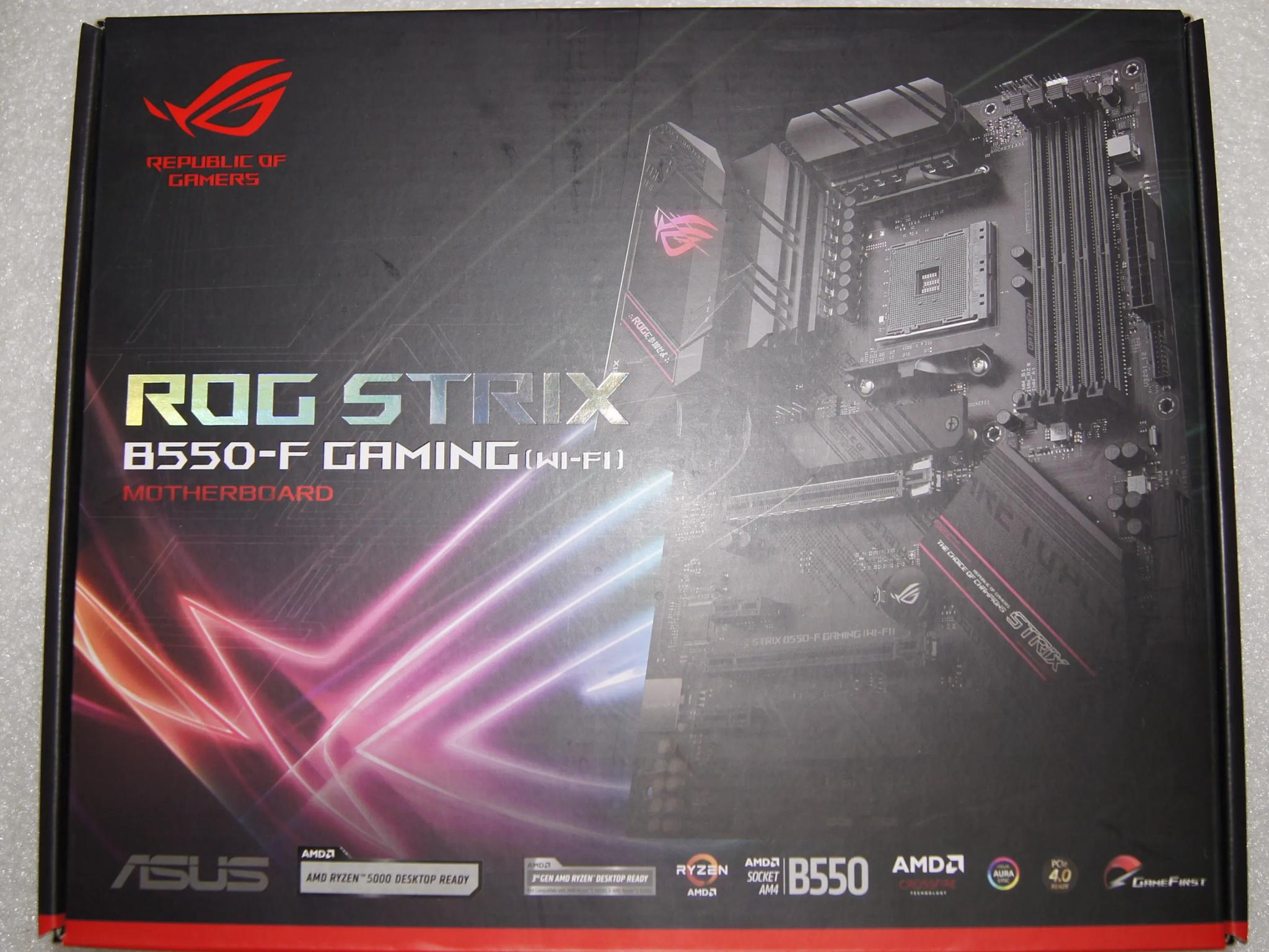 ASUS ROG STRIX B550-F GAMING (WI-FI) Motherboard