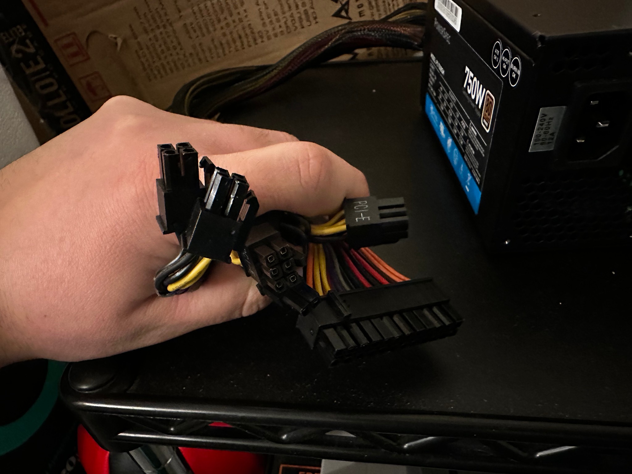 750w Powerspec PSU **NO CABLES**