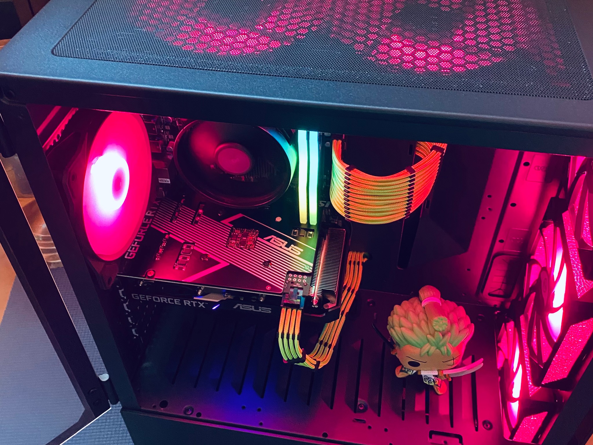 ⚔️🗡️Roronoa Zoro|RTX 3050 8GB|Ryzen 3 3100|16GB T-Force RGB @3200MHz|1TB WD Blue SSD|Windows 11 Pro
