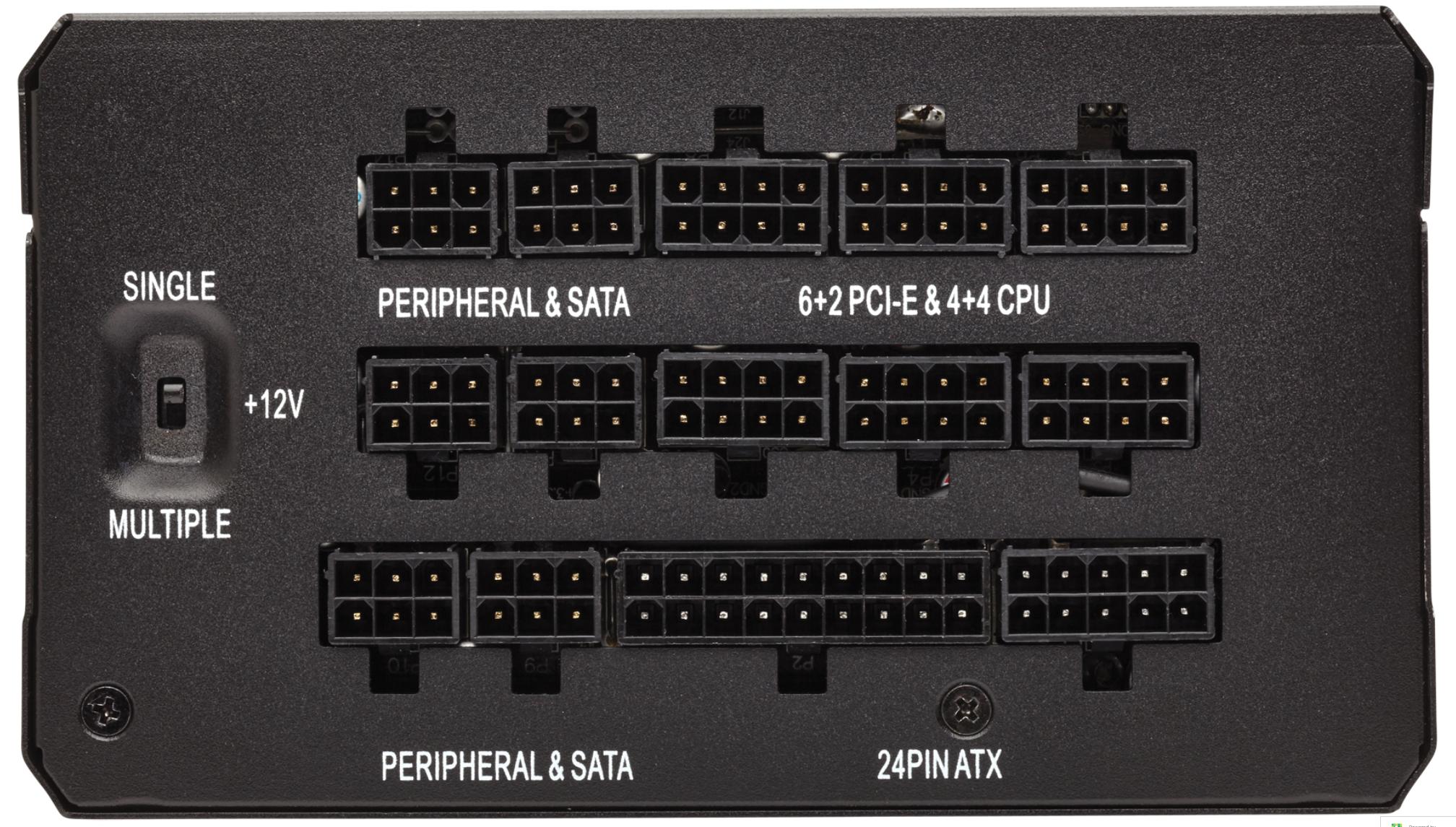 NEW CORSAIR HX Series - HX1200 1200W 80 Plus PLATINUM Fully Modular ATX Power Supply