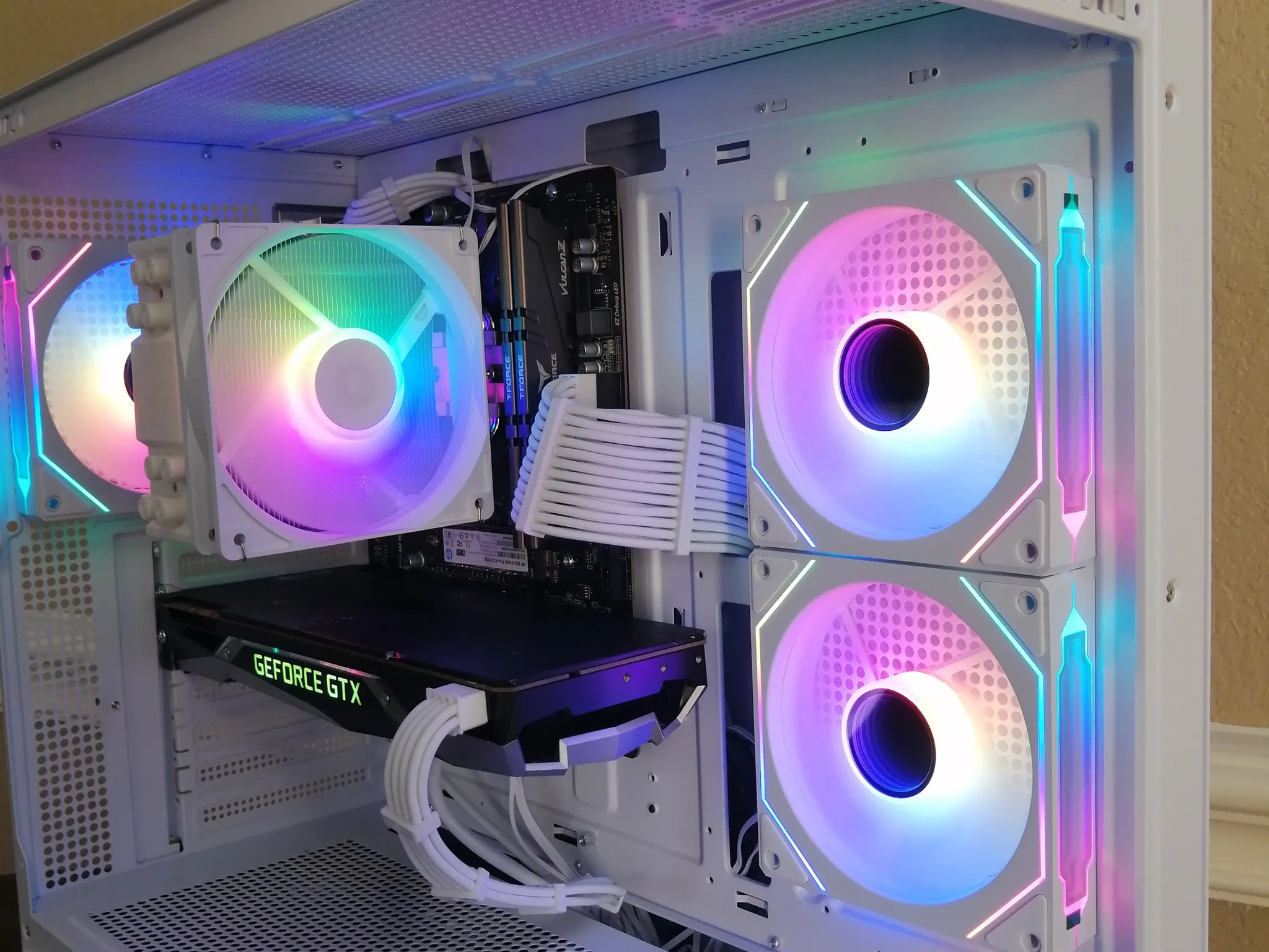 NVIDIA GTX Gaming PC! Clean White Build with Ryzen 5