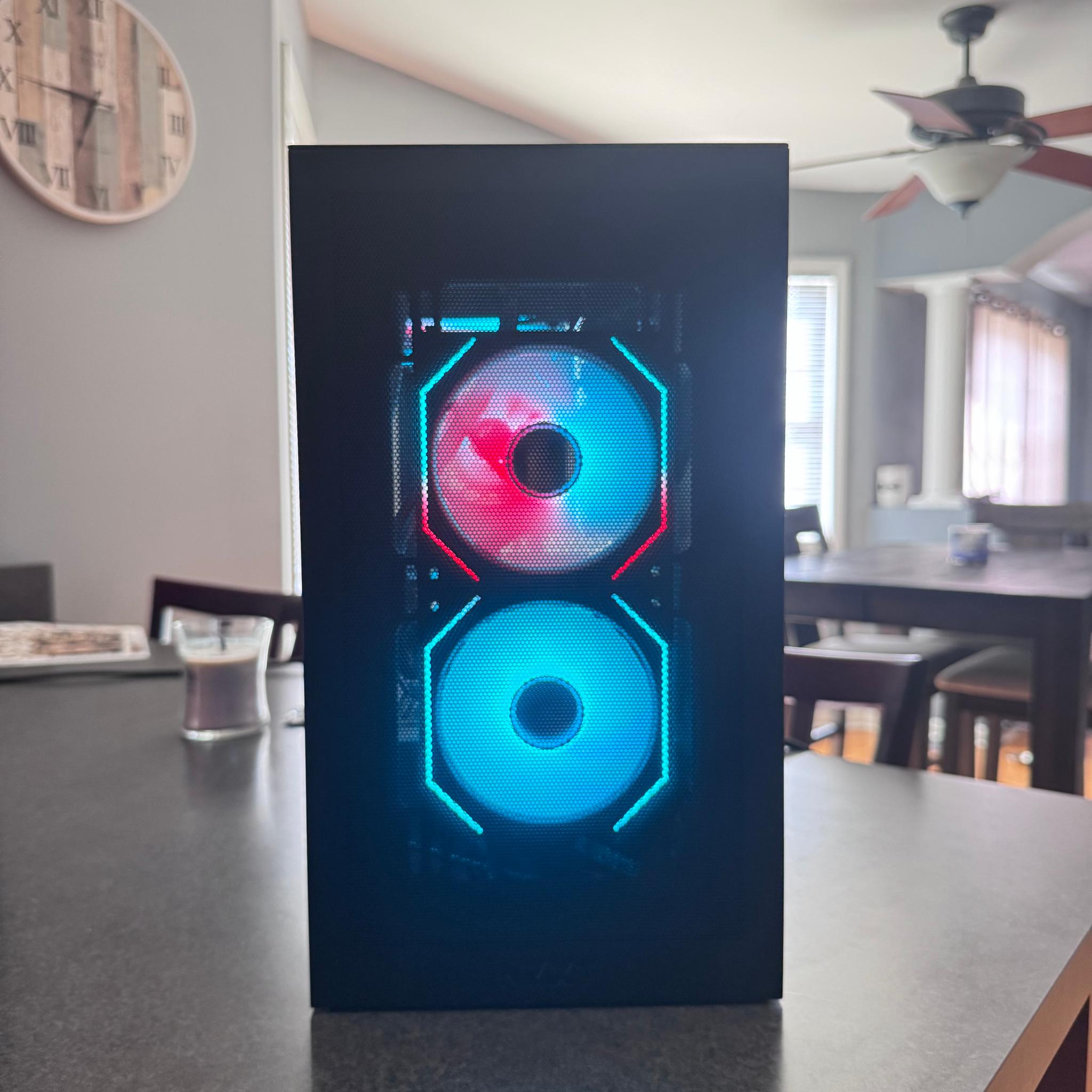 High-End 1440p Gaming PC | Ryzen 7 5700X3D + RX 7700 XT | Clean RGB Build
