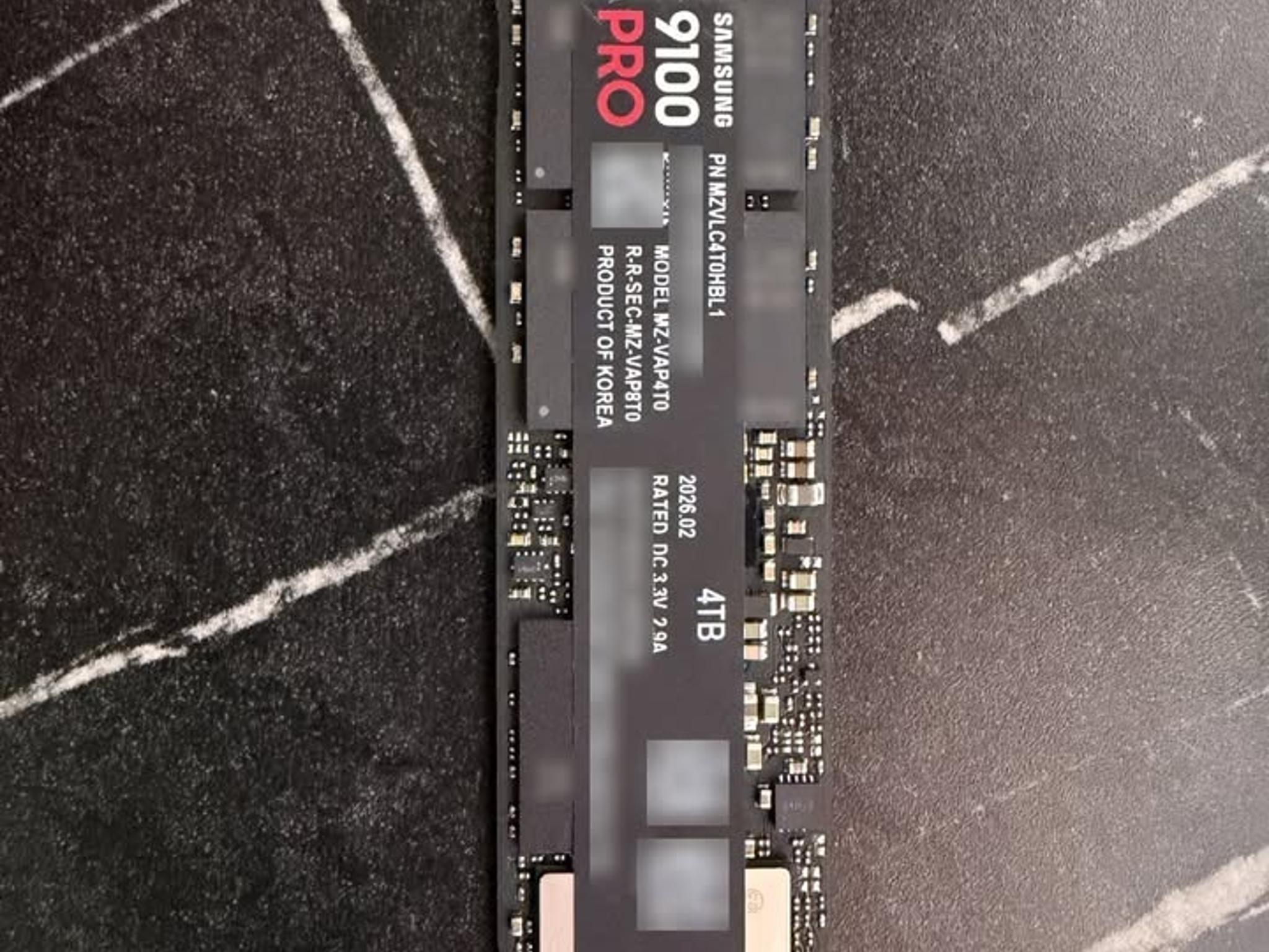 Samsung 9100 PRO 4TB PCIe 5.0 NVMe M.2 SSD (MZ-VAP4T0) - Brand New, 100% Health