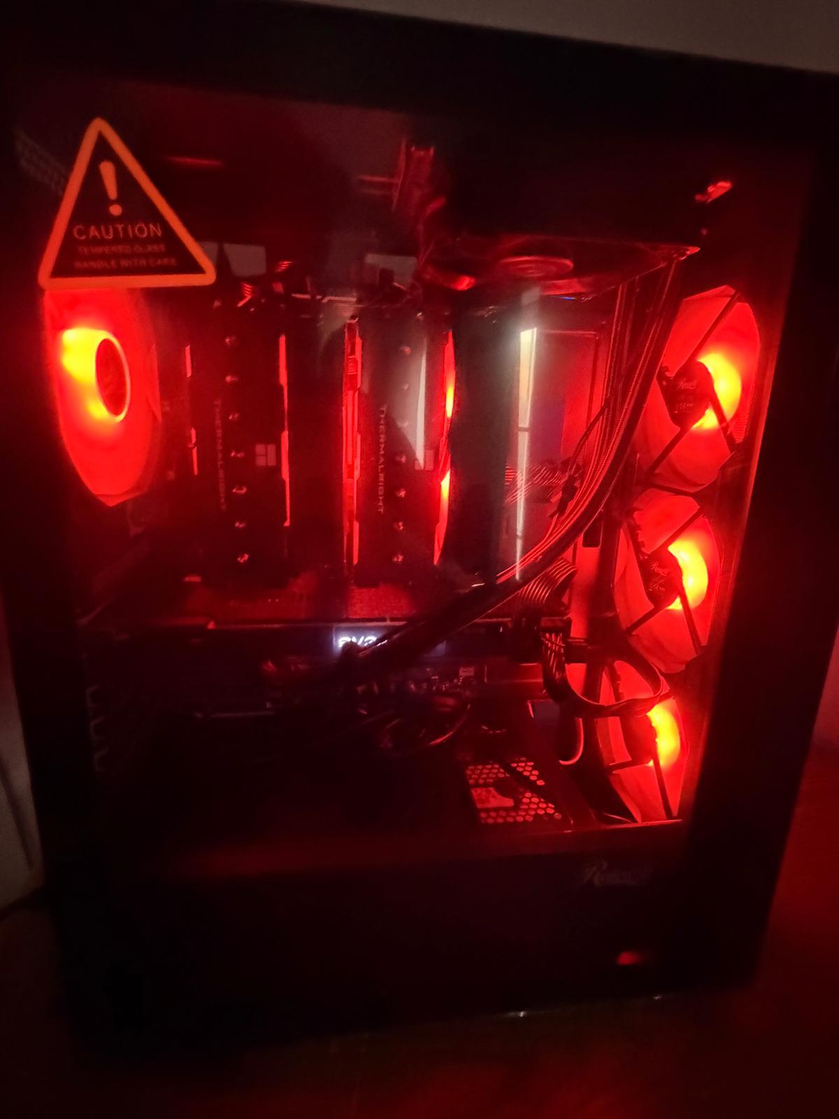 Gaming PC Ryzen 7 3800X GTX 1080 Ti Hybrid 11GB 16GB RAM 500GB NVMe + 1TB HDD