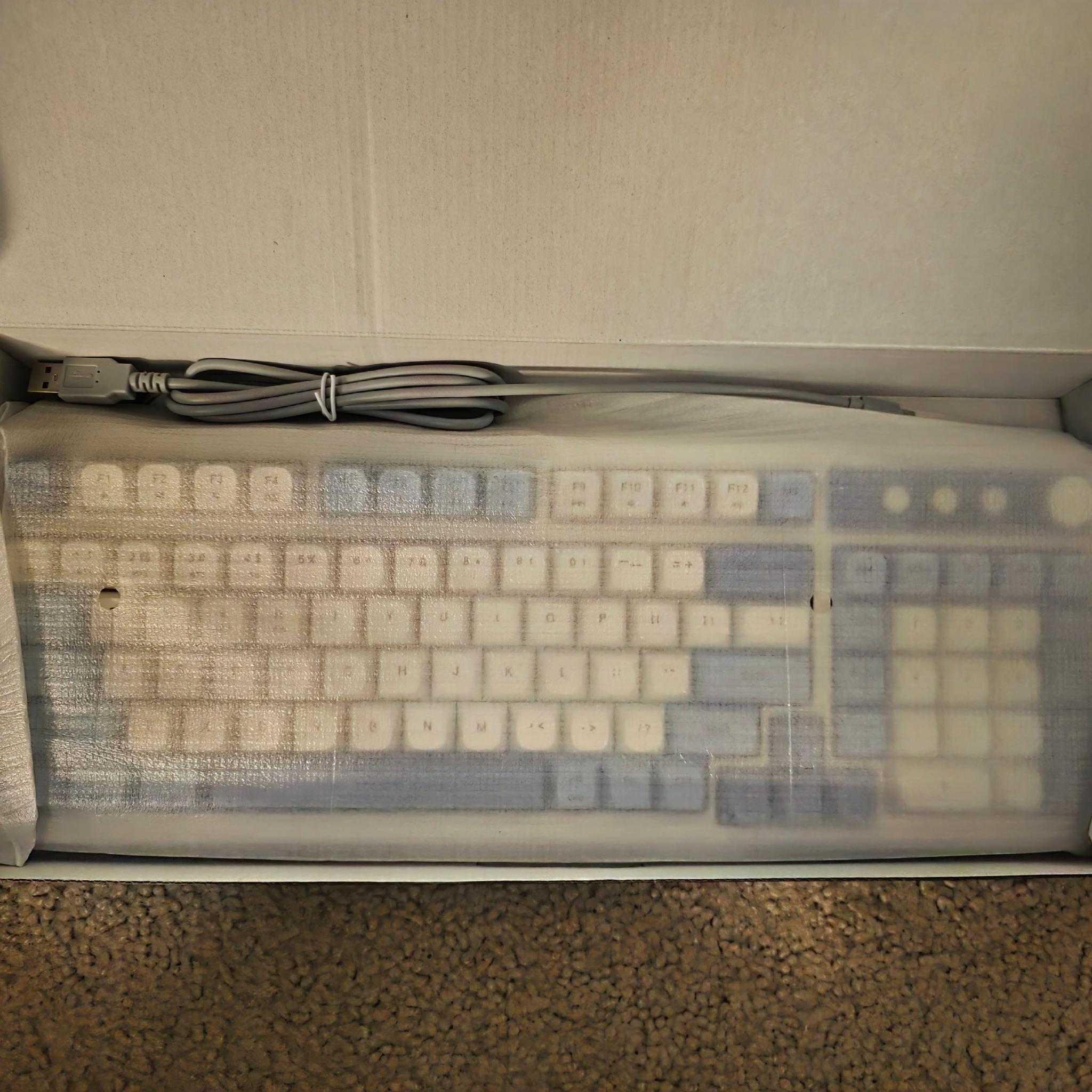Aula S99 Wireless Full Size RGB Backlit Keyboard Purple Brand New
