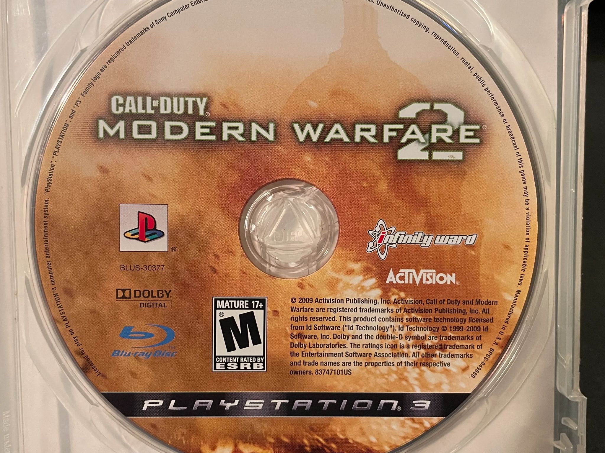 Call of Duty Modern Warfare 2 Ps3